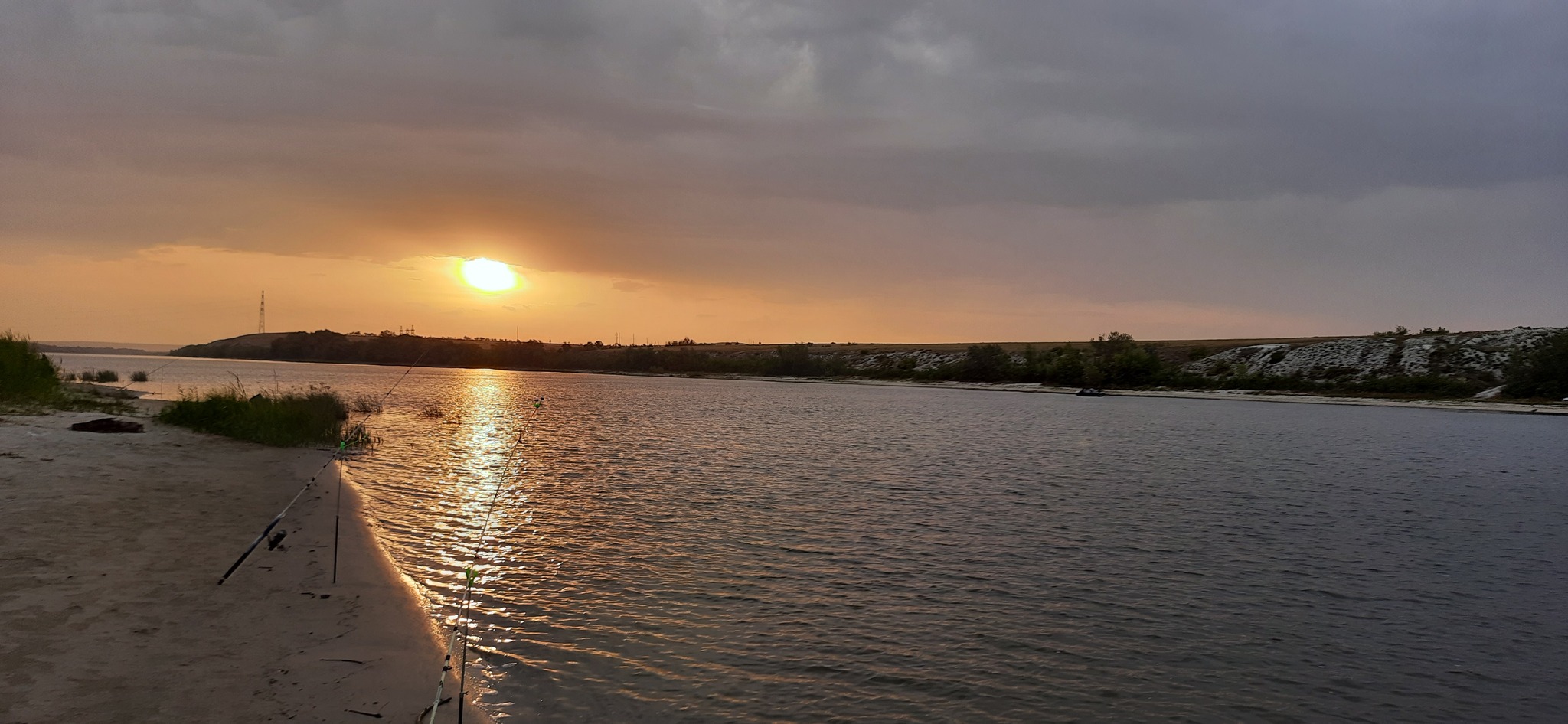 On the Don - My, beauty of nature, Volgograd region, The photo, Don River, River, Fishing, Don