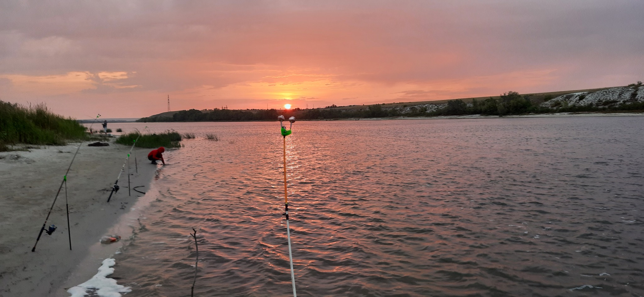 On the Don - My, beauty of nature, Volgograd region, The photo, Don River, River, Fishing, Don