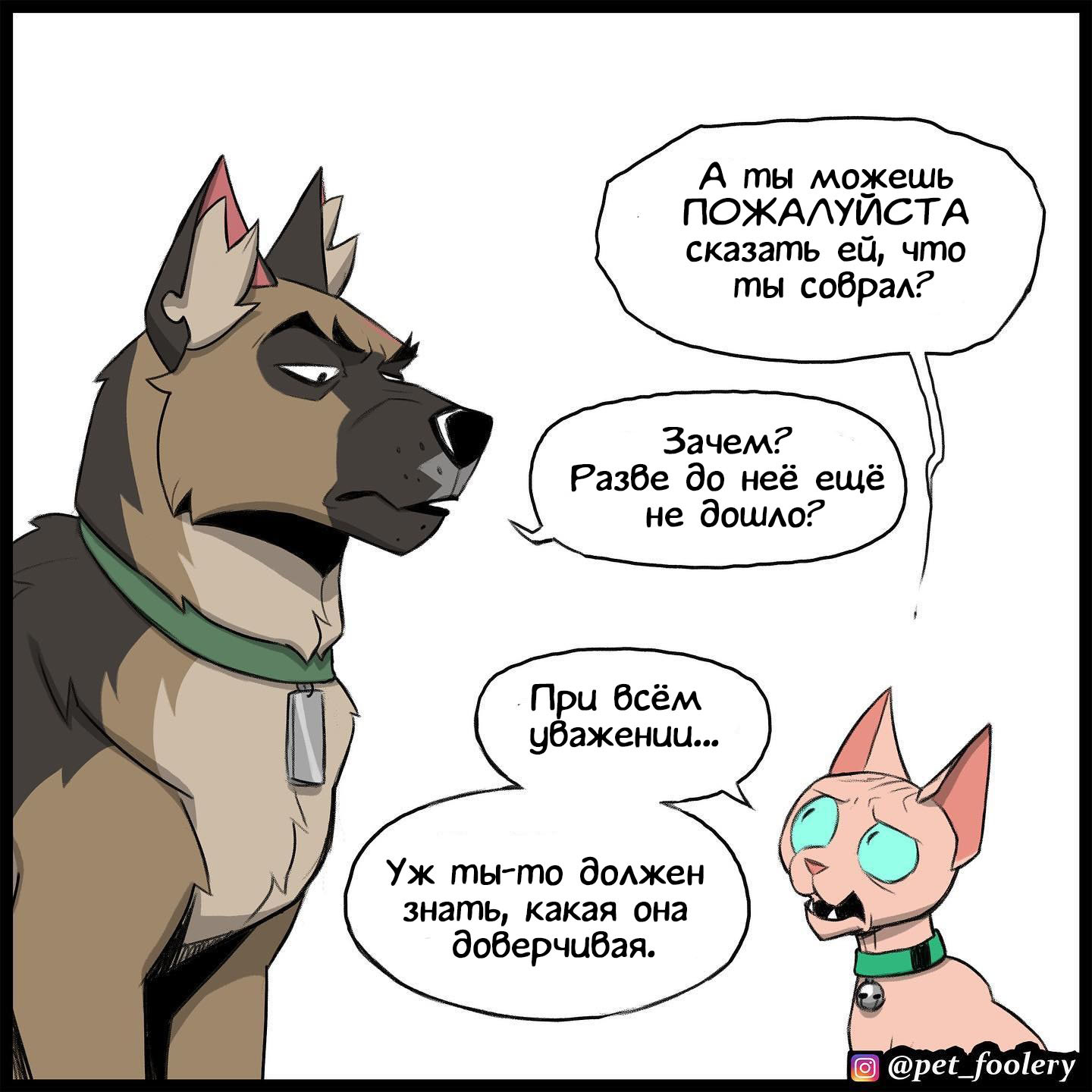 Раскопки - Pet Foolery, Брут и Пикси, Лола и Мистер Морщинка, Кот, Собака, Комиксы, Длиннопост