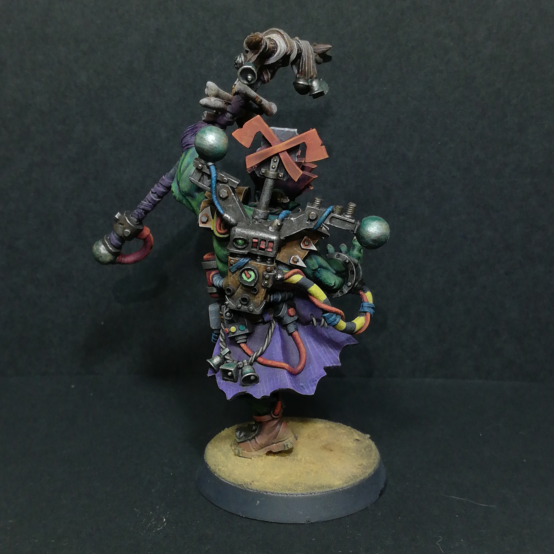 Tekk-Szhaman - My, Wh miniatures, Warhammer 40k, Painting miniatures, Hobby, Orcs, Wh painting, Longpost