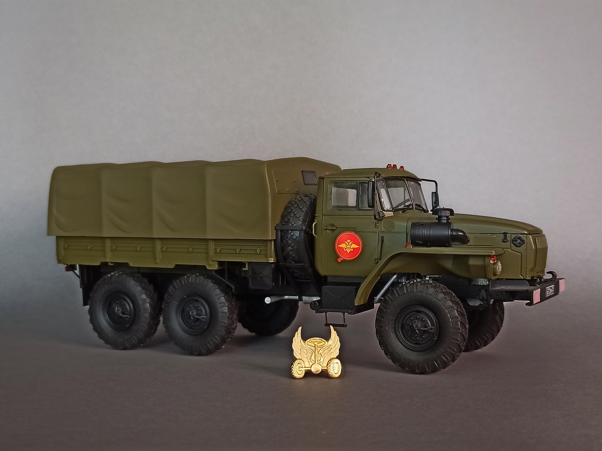 Happy Military Motorist Day! - My, Prefabricated model, Hobby, Collection, Scale model, Truck, Auto, Military motorist, Army, Longpost