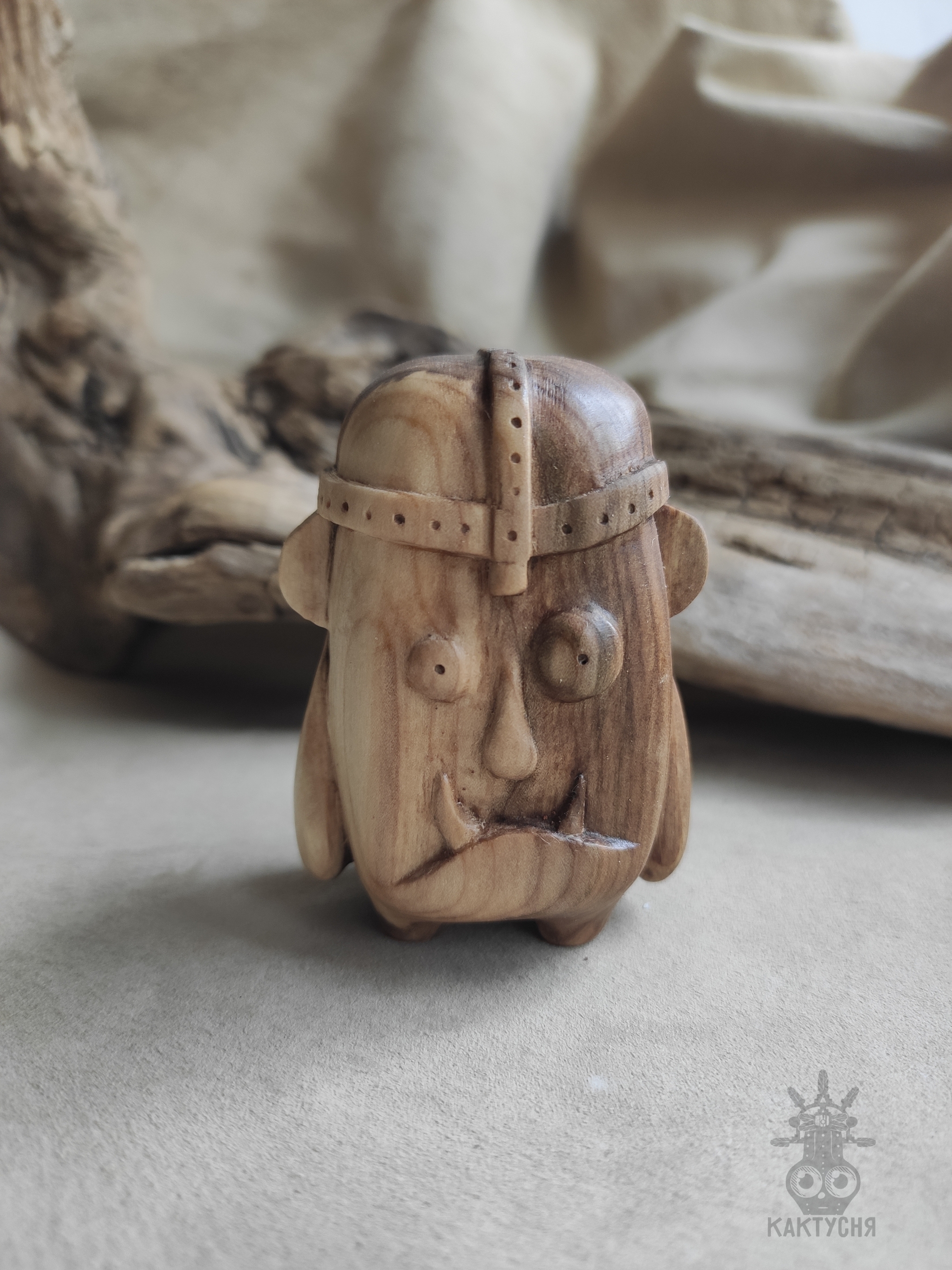 rowan monster - My, Wood carving, Wood products, Handmade, Woodworking, Needlework with process, Longpost