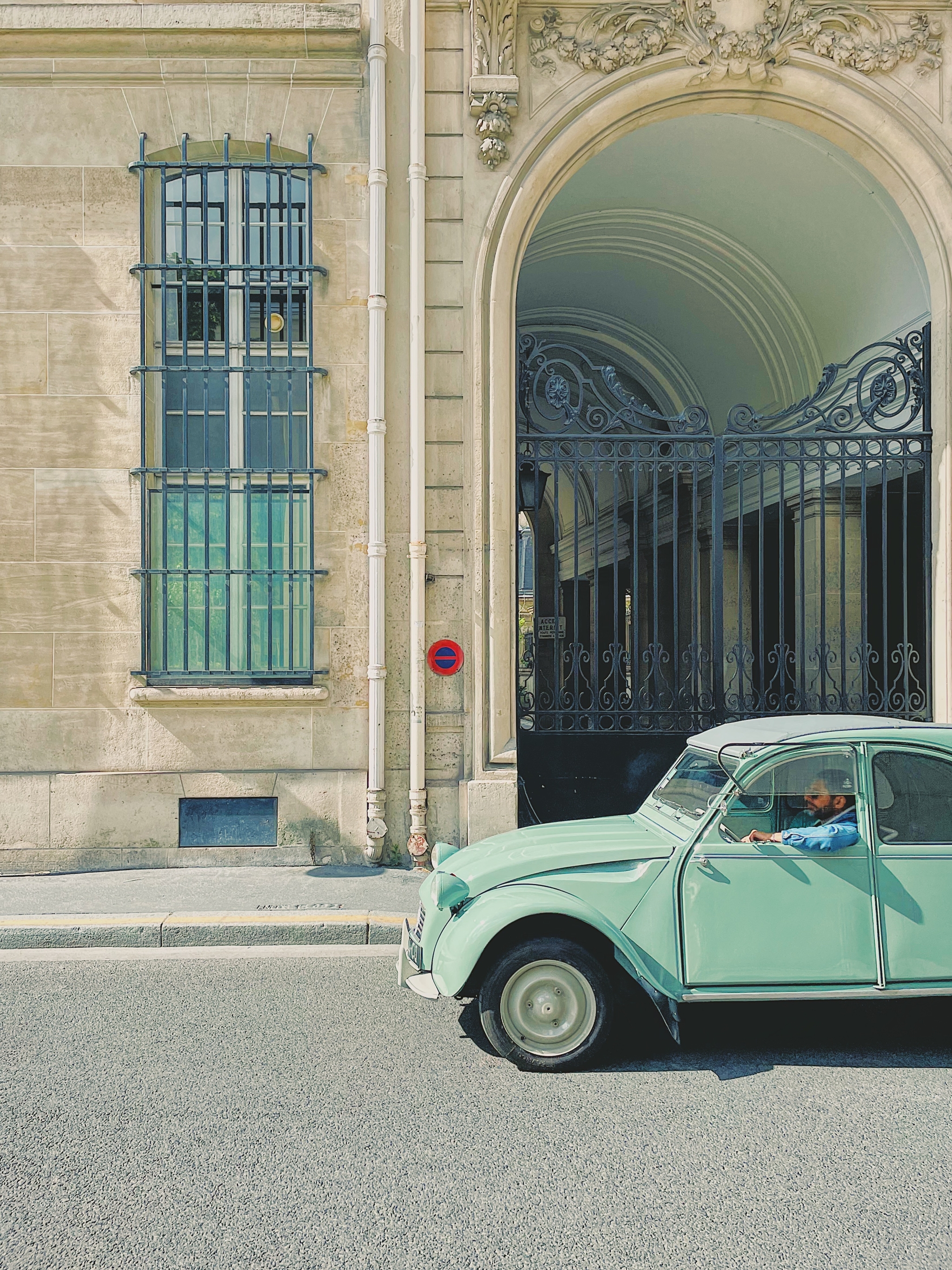 Mini-compilation of Parisian retro transport - My, Paris, Retro, Auto, The photo, Mobile photography, Longpost