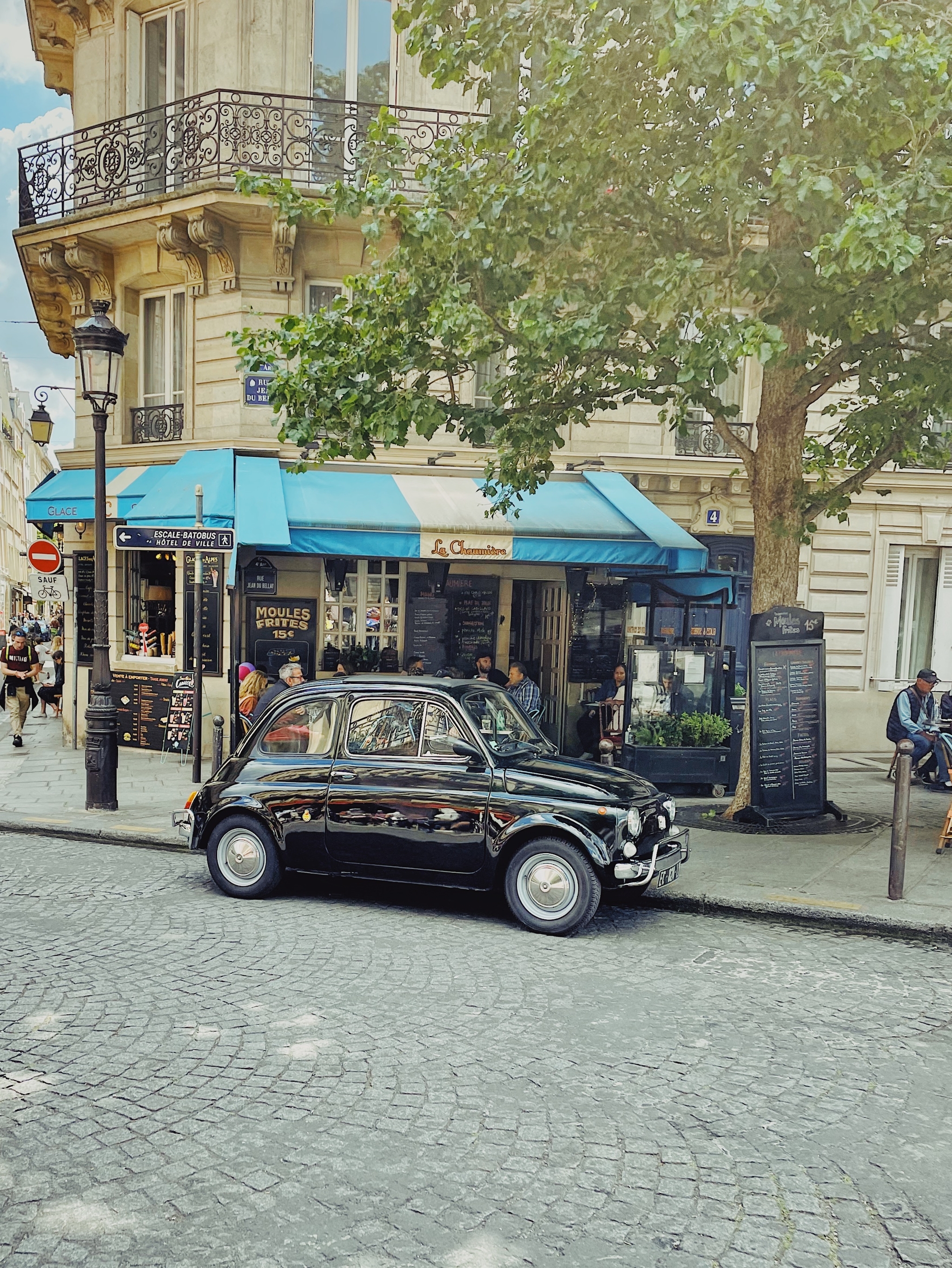 Mini-compilation of Parisian retro transport - My, Paris, Retro, Auto, The photo, Mobile photography, Longpost