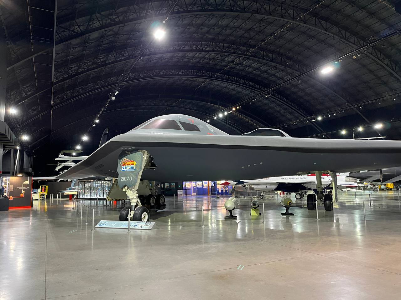 US Air Force Museum in Dayton, Ohio - My, Airplane, Aviation, USA, Museum, Air force, BBC Museum, Longpost