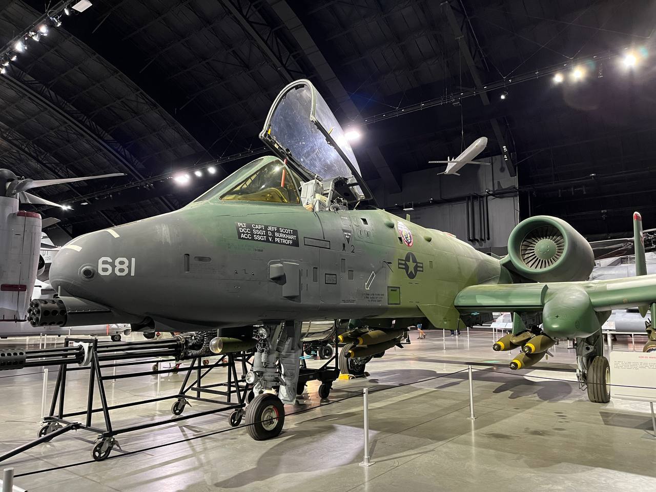 US Air Force Museum in Dayton, Ohio - My, Airplane, Aviation, USA, Museum, Air force, BBC Museum, Longpost