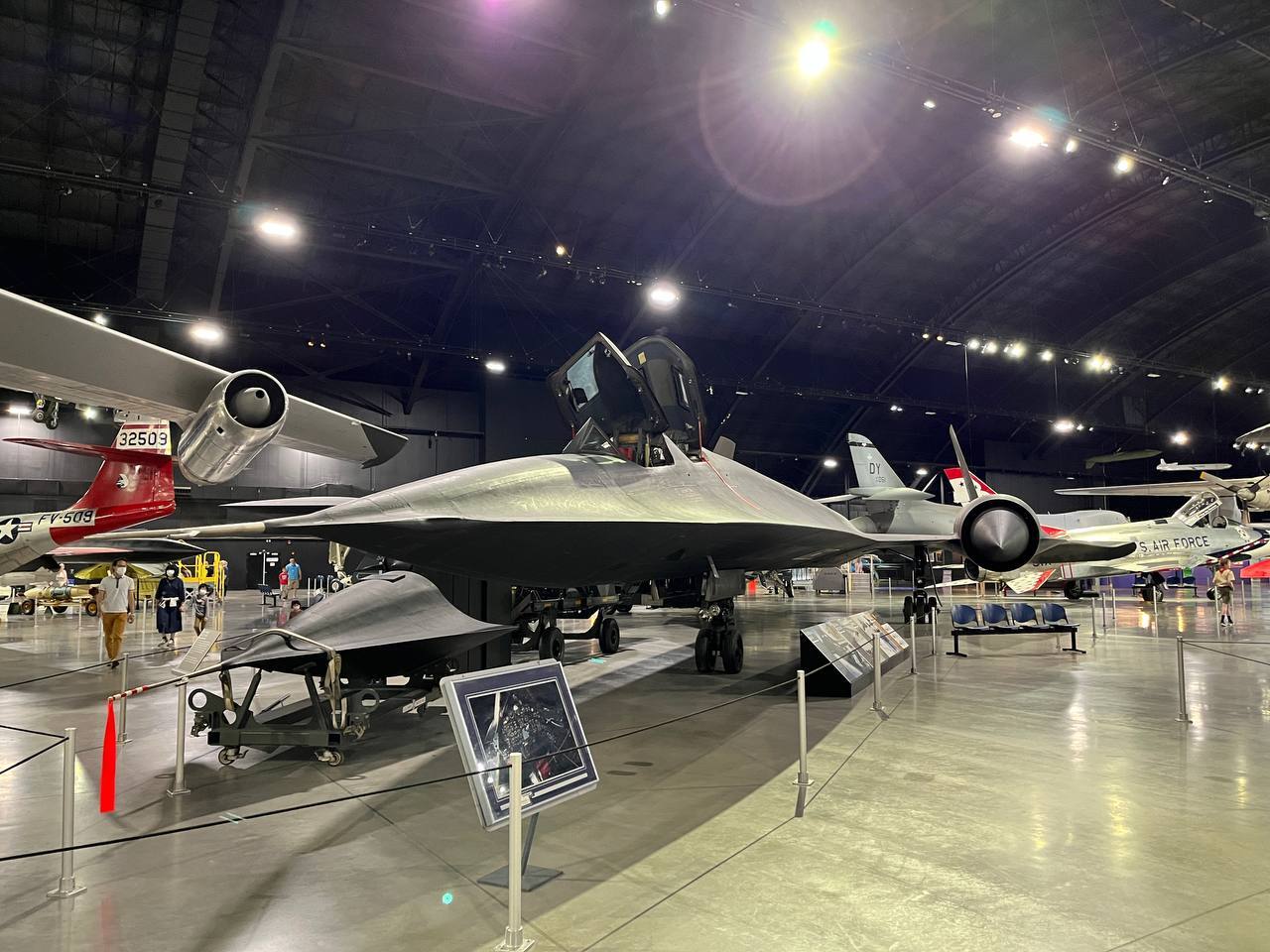 US Air Force Museum in Dayton, Ohio - My, Airplane, Aviation, USA, Museum, Air force, BBC Museum, Longpost