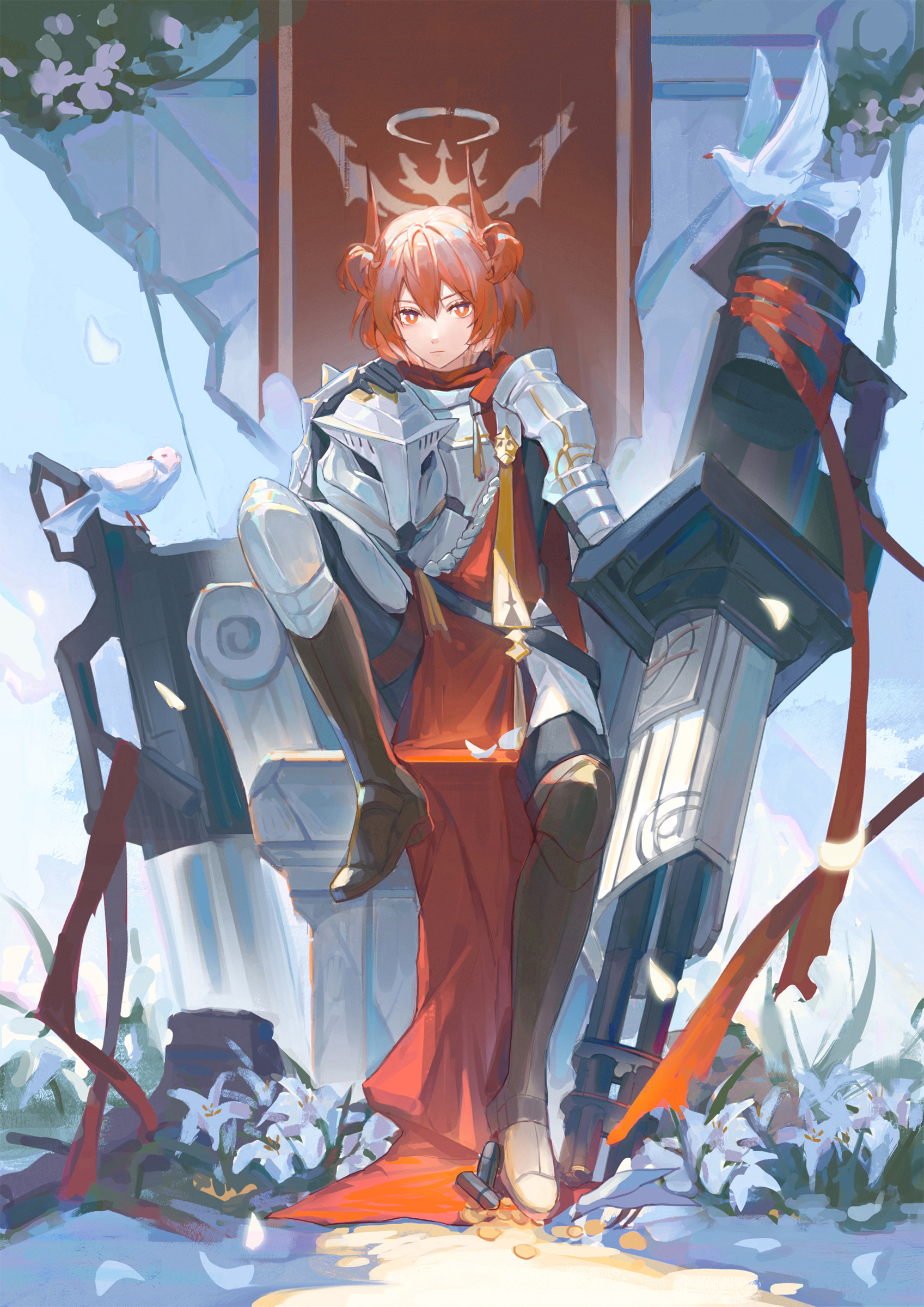 Arknights operators - Аниме, Anime Art, Arknights, Horn (Arknights), Kaltsit, Fiammetta, Gavial, Tomimi, Gravel, W (Arknights), Theresa (Arknights), Skadi the Corrupting Heart, Shamare, Suzuran, Angelina (Arknights), Длиннопост