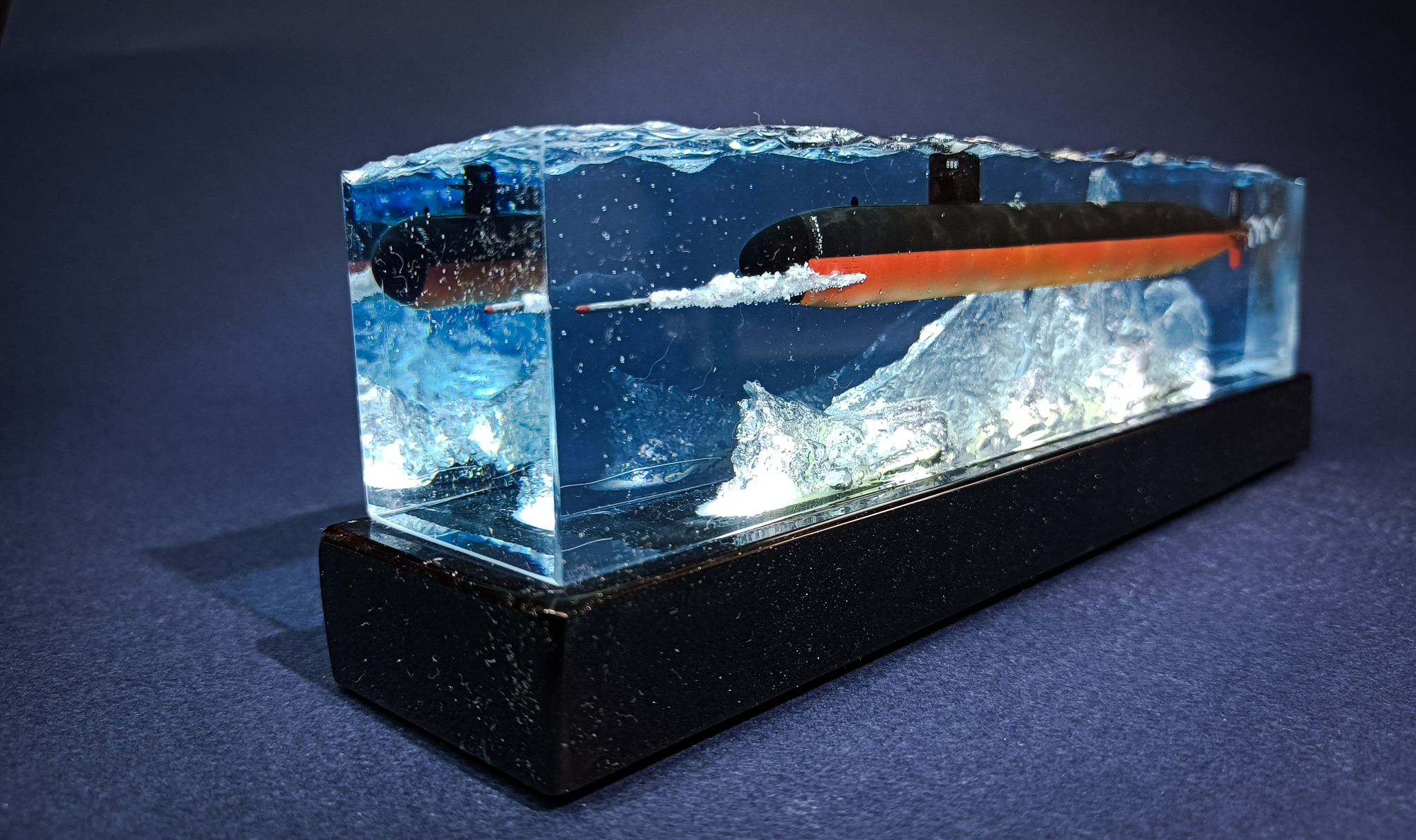 Moose is just ELSE - Fleet, Ship, Stand modeling, Military equipment, Collecting, Scale model, Sevastopol, Voronezh, Presents, Submarine, Ocean, Modeling, Design, Lamp, USA, Navy, Submariners, Longpost