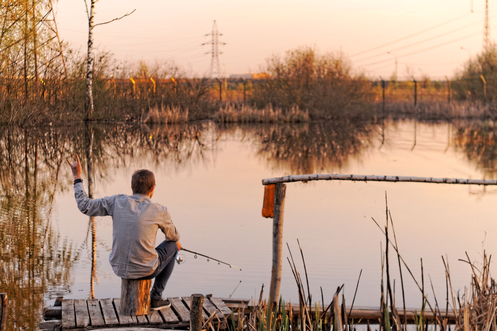 Not much summer - My, Friends, Fishing, Zelenograd