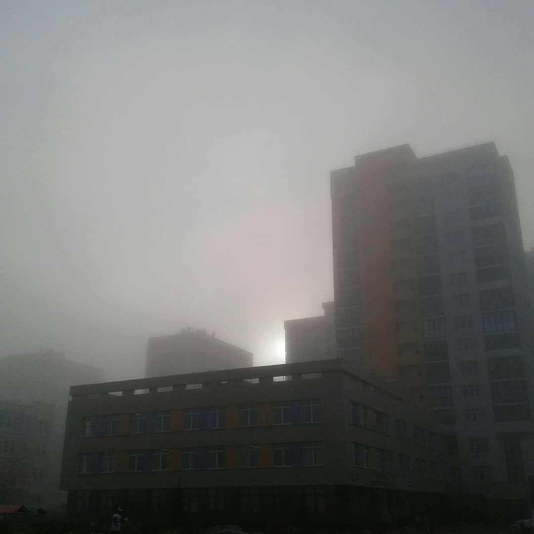 Ekaterinburg Silent - My, The photo, Yekaterinburg, Fog, Atmosphere