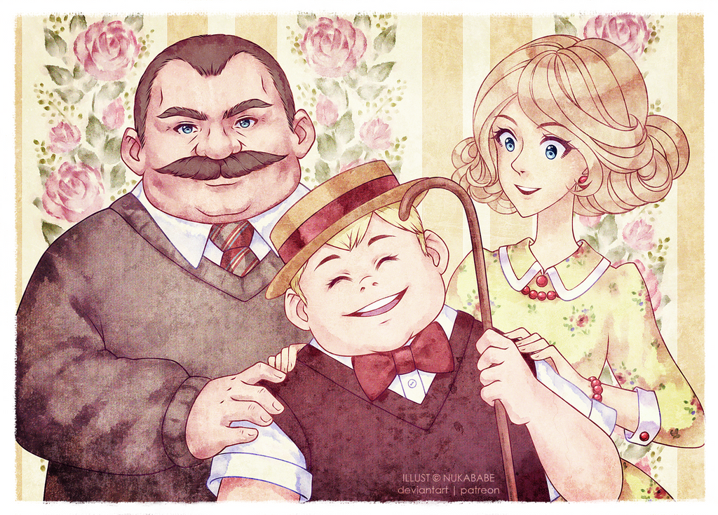 The Boy Who Lived and the Dursleys - Art, Vernon Dursley, Dudley Dursley, Dursley, Albus Dumbledore, Minerva McGonagall, Hagrid, Harry Potter