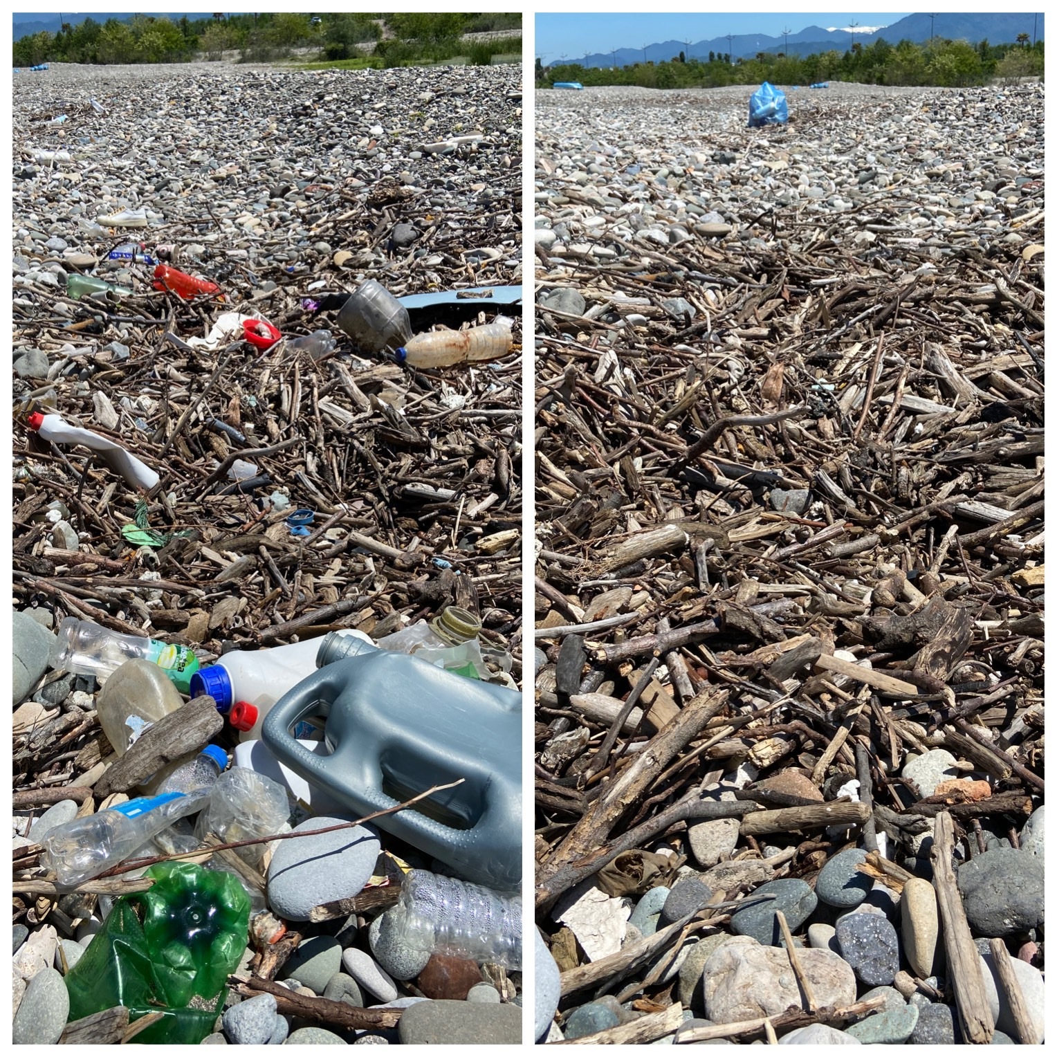 Collected 35 bags of garbage in honor of his 35th birthday - My, Chistoman, Cleaning, Garbage, Batumi, Georgia, Longpost