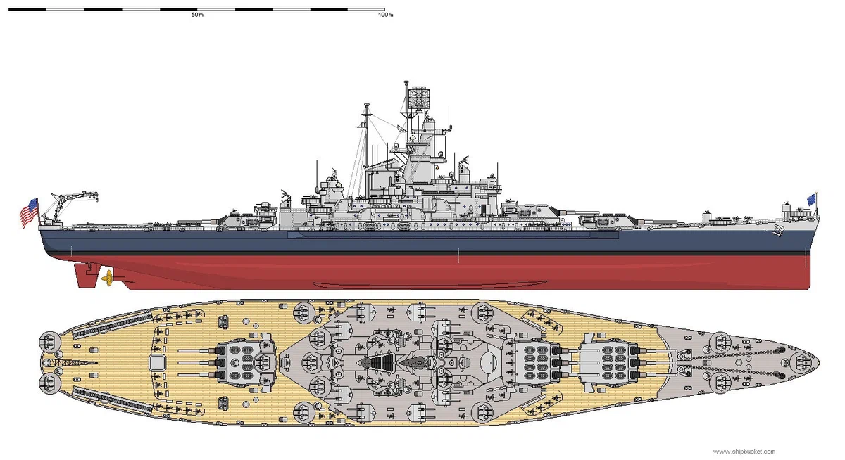 Through thorns to the ideal. History of the Iowa-class battleships - The Second World War, Ship, Facts, Story, Fleet, Longpost