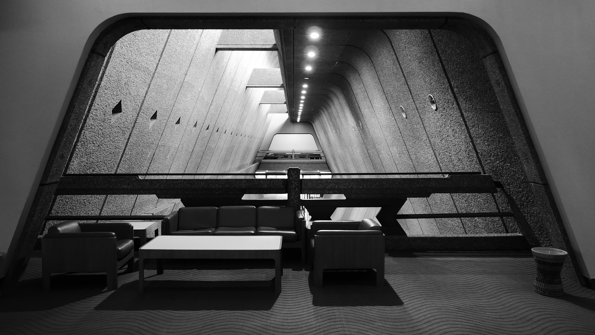 Kyoto International Conference Center (ICC Kyoto) - My, The photo, Japan, Kyoto, Black and white photo, Architecture, Travels, sights, Longpost