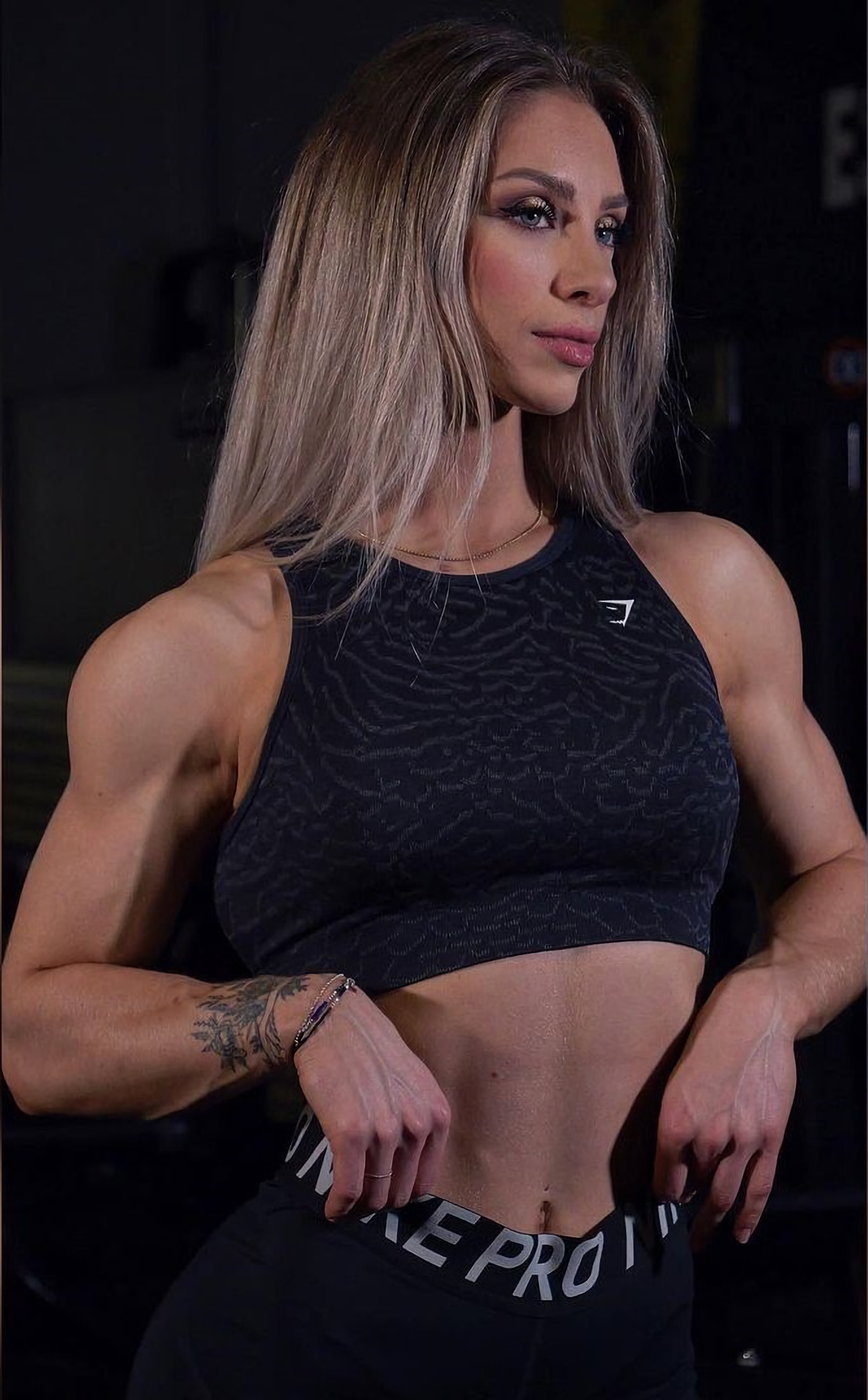 Mathilde Tardieu - Girls, Sports girls, Strong girl, Bodybuilders, Fitonyashka, Body-building, Wellness, Fitness, Bikini, Video, Vertical video, Longpost