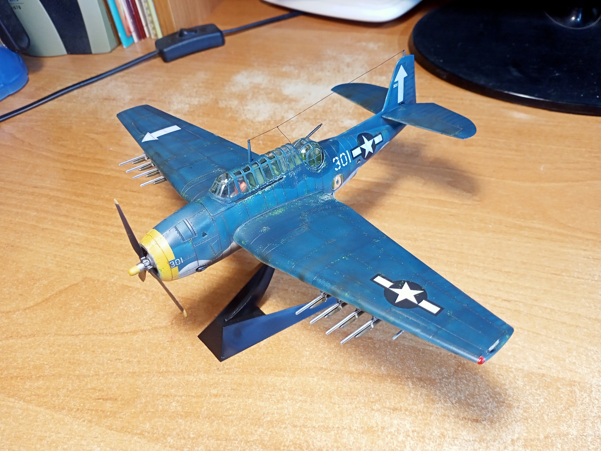 Grumman TBF-1 Avanger (1/72 Моделист (Academy)). Заметки по сборке - Моё, Стендовый моделизм, Моделизм, Масштабная модель, Хобби, Миниатюра, Покраска миниатюр, Своими руками, Рукоделие с процессом, Рукоделие, Авиация, Вторая мировая война, Самолет, Сборная модель, Сборка, Аэрография, Обзор, США, Палубная авиация, Торпедоносец, Бомбардировщик, Длиннопост