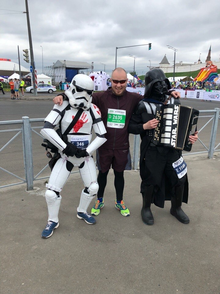 running cosplay - My, Run, Motivation, Sport, Beer, Healthy lifestyle, Marathon, Star Wars, Shrek, Krenk, Longpost