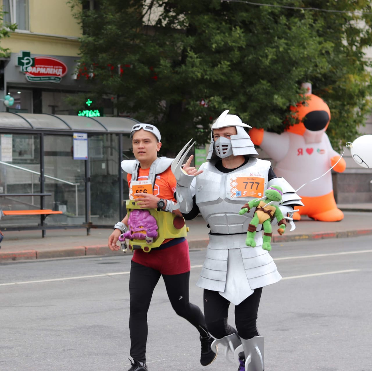 running cosplay - My, Run, Motivation, Sport, Beer, Healthy lifestyle, Marathon, Star Wars, Shrek, Krenk, Longpost