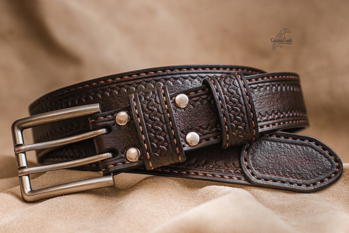 Belt selection - My, Longpost, , Creation, Handmade, Leather products, Needlework without process, Craft