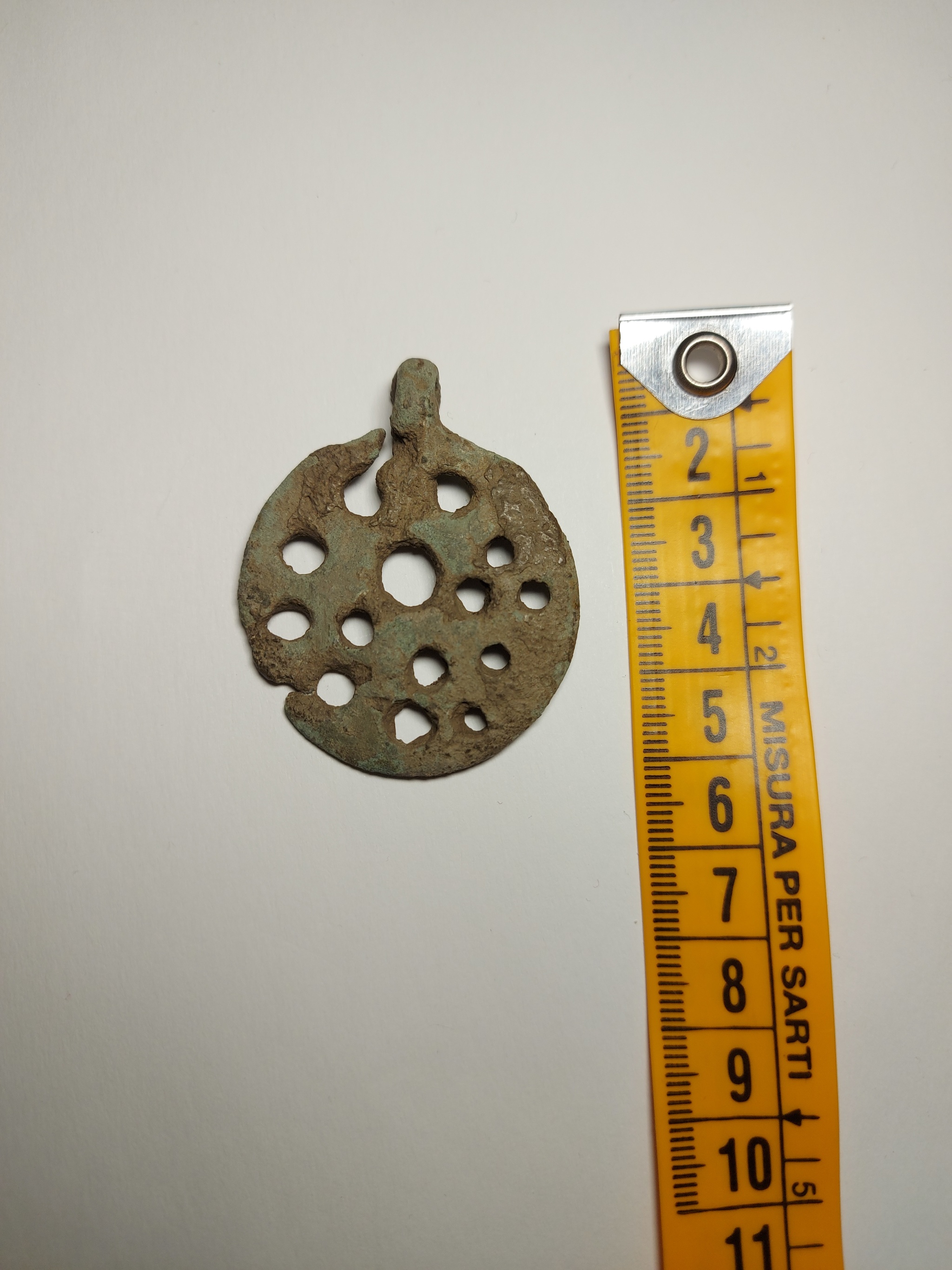 Help identify the find - My, Find, Archeology, Medallion, Bronze, Longpost