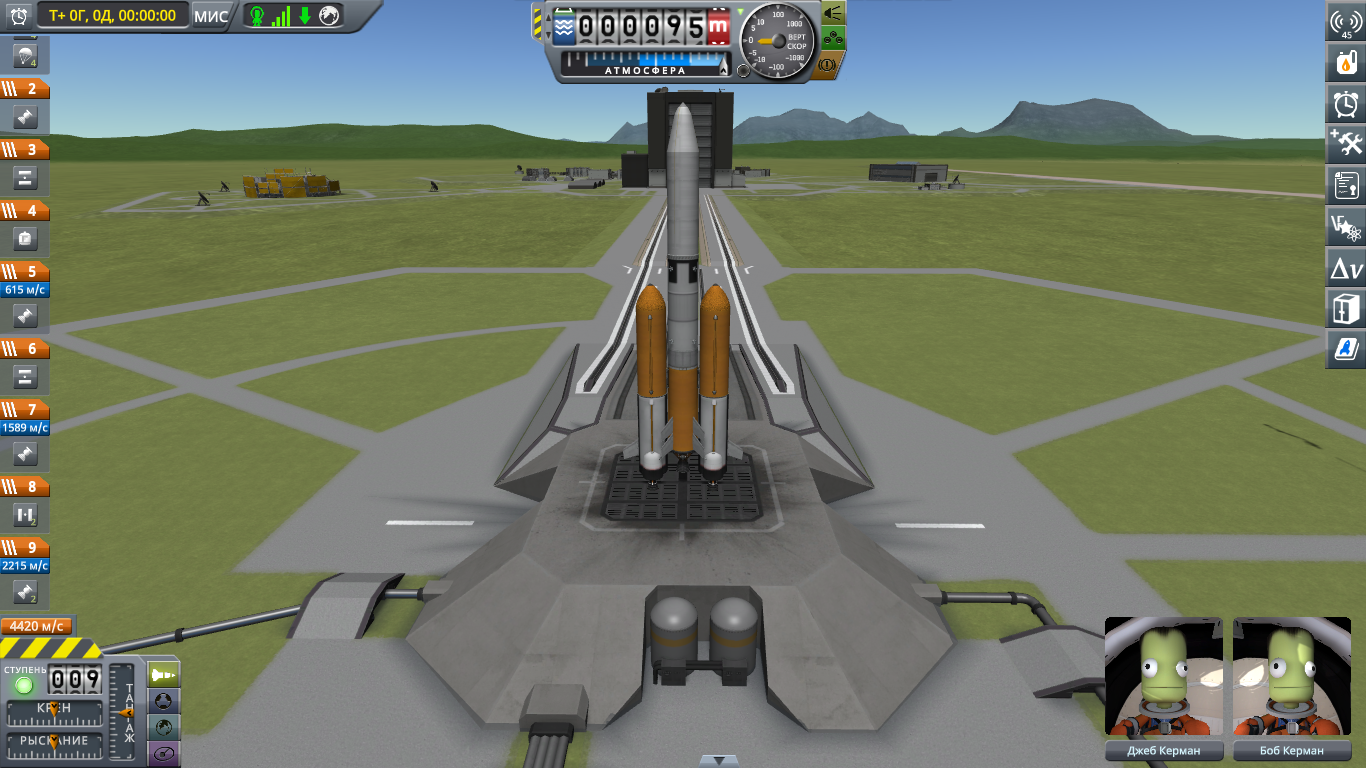 The irony of fate or how to fly to the Dune and sit on Ike twice - My, Kerbal space program, Longpost, Flight, Space