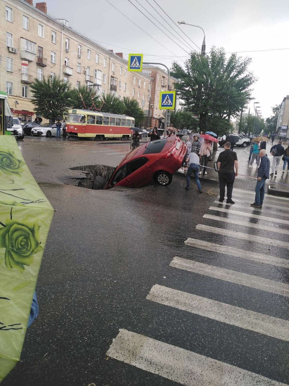 Ижевск сегодня - Моё, Авария, Провал, Длиннопост, Ижевск