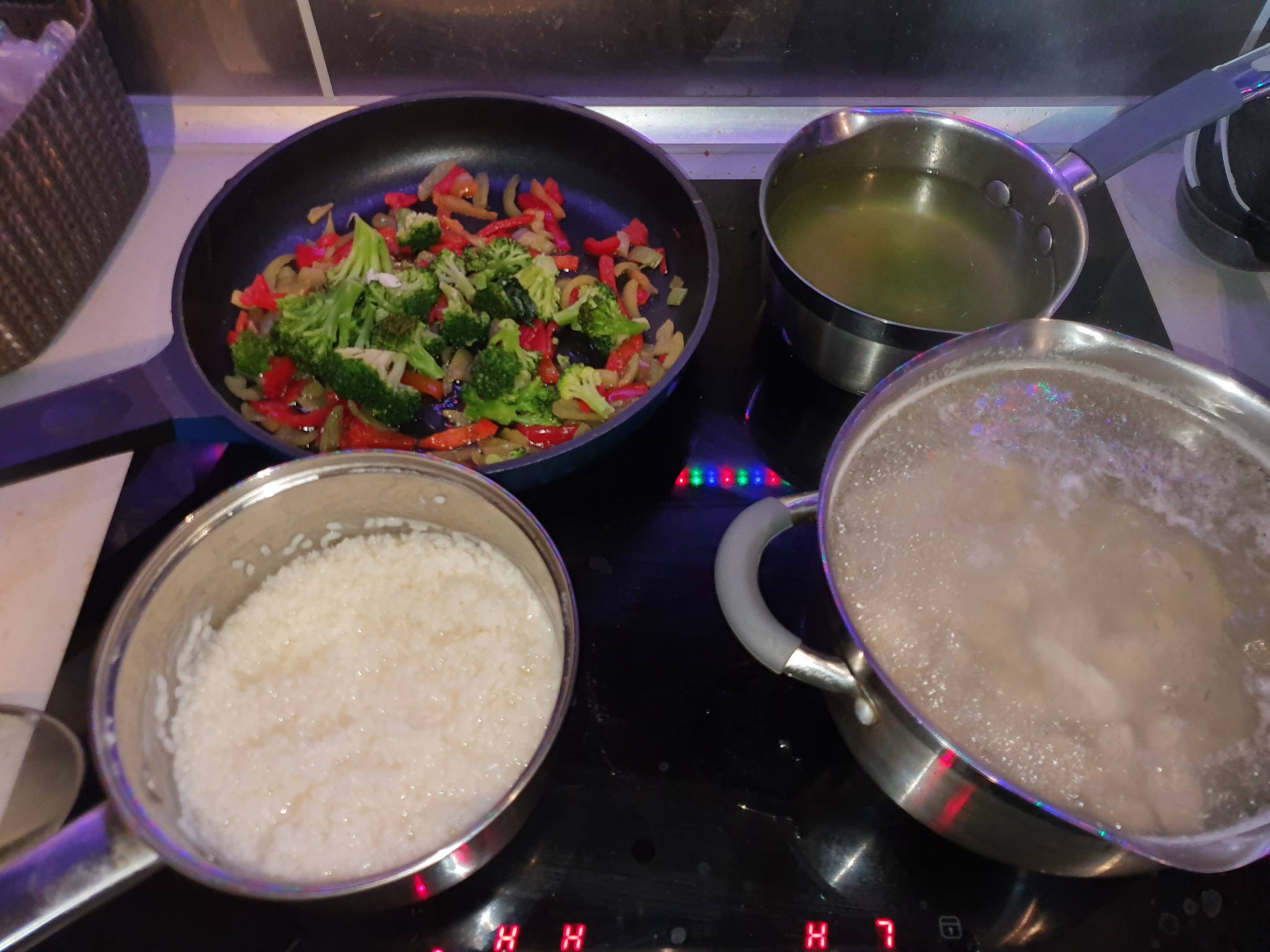 For those who have been waiting - My, Food, Soup, Rice, Chicken fillet, Pepper, Broccoli, Longpost, Recipe