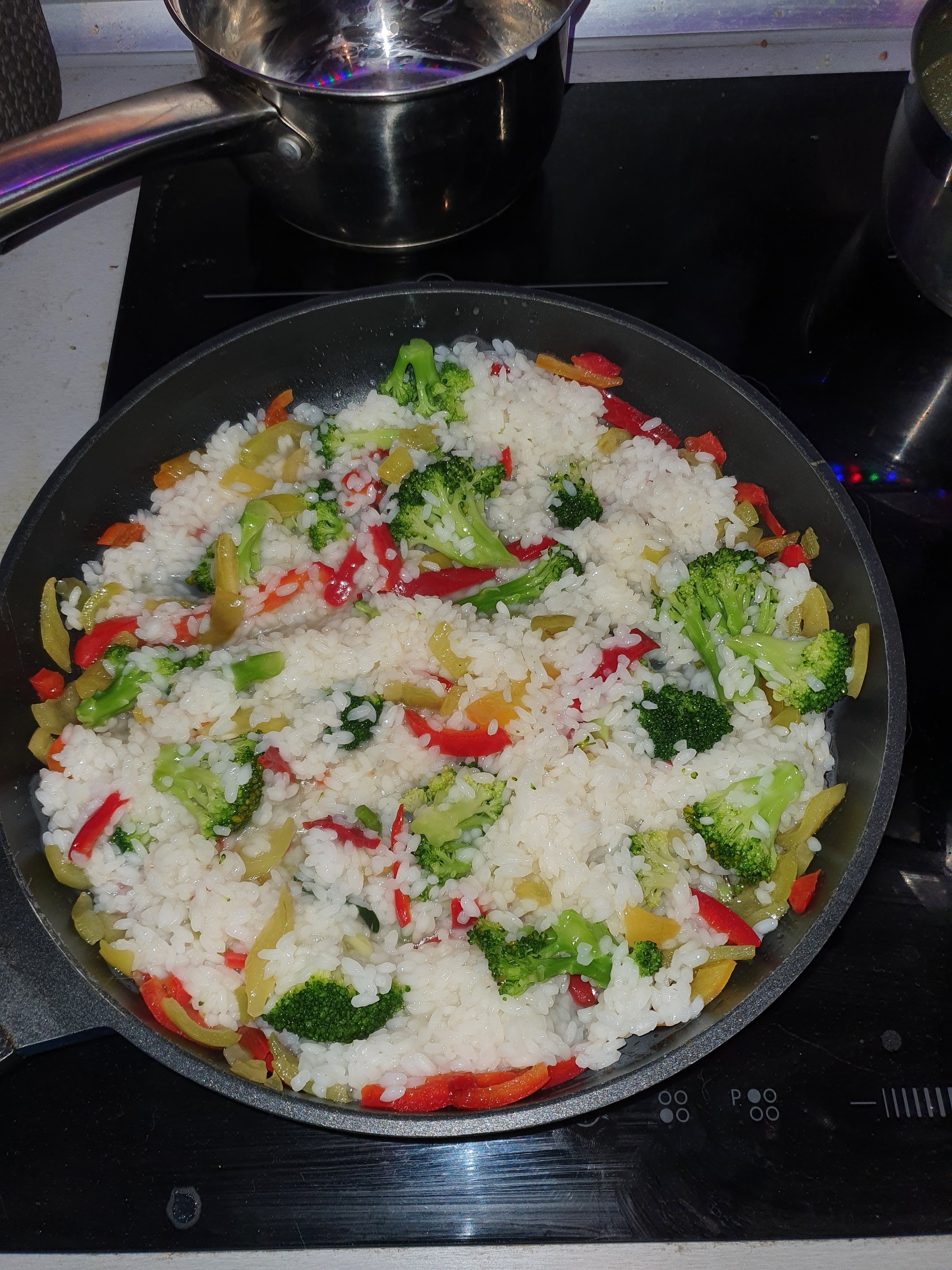 For those who have been waiting - My, Food, Soup, Rice, Chicken fillet, Pepper, Broccoli, Longpost, Recipe