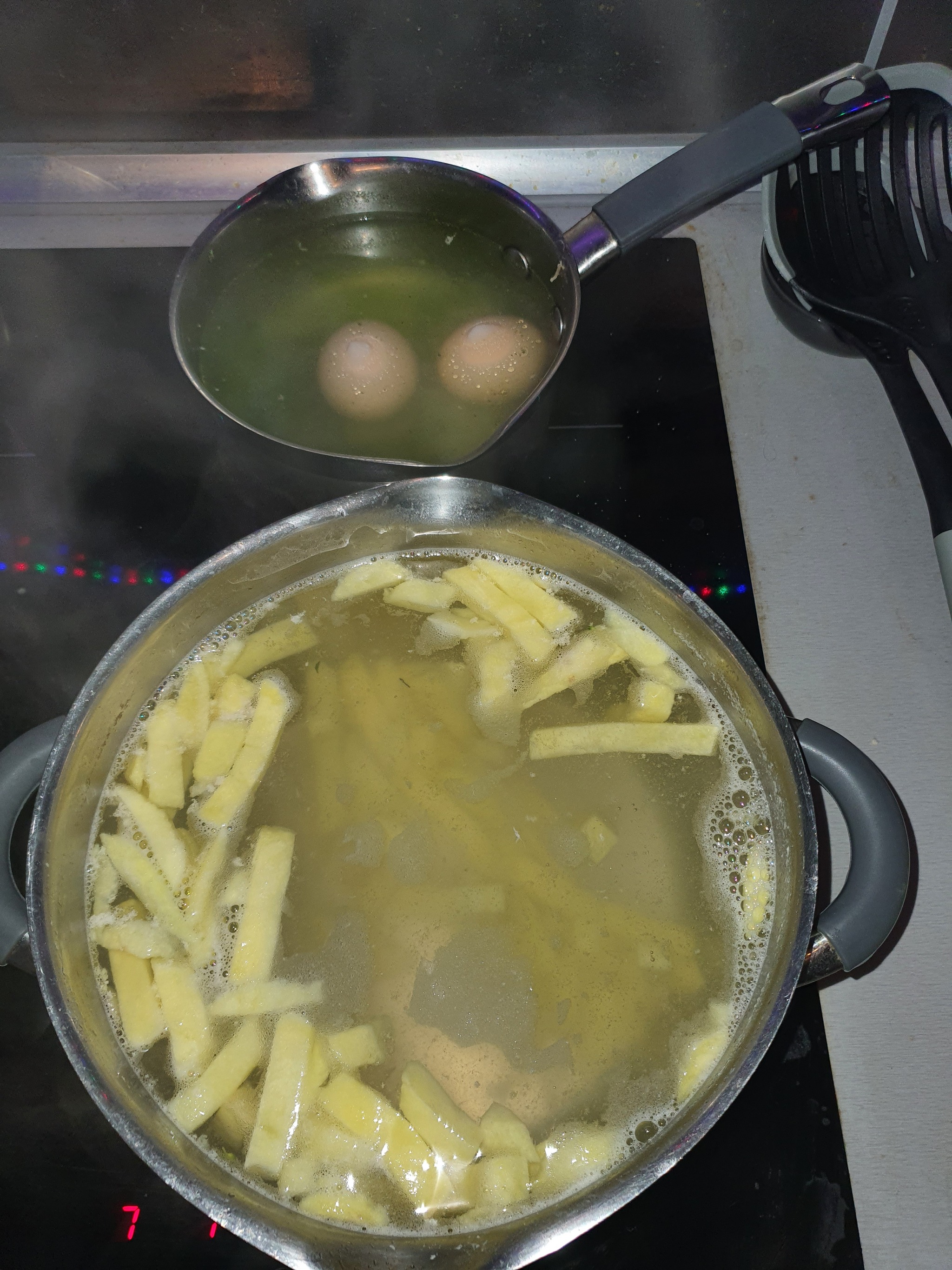 For those who have been waiting - My, Food, Soup, Rice, Chicken fillet, Pepper, Broccoli, Longpost, Recipe