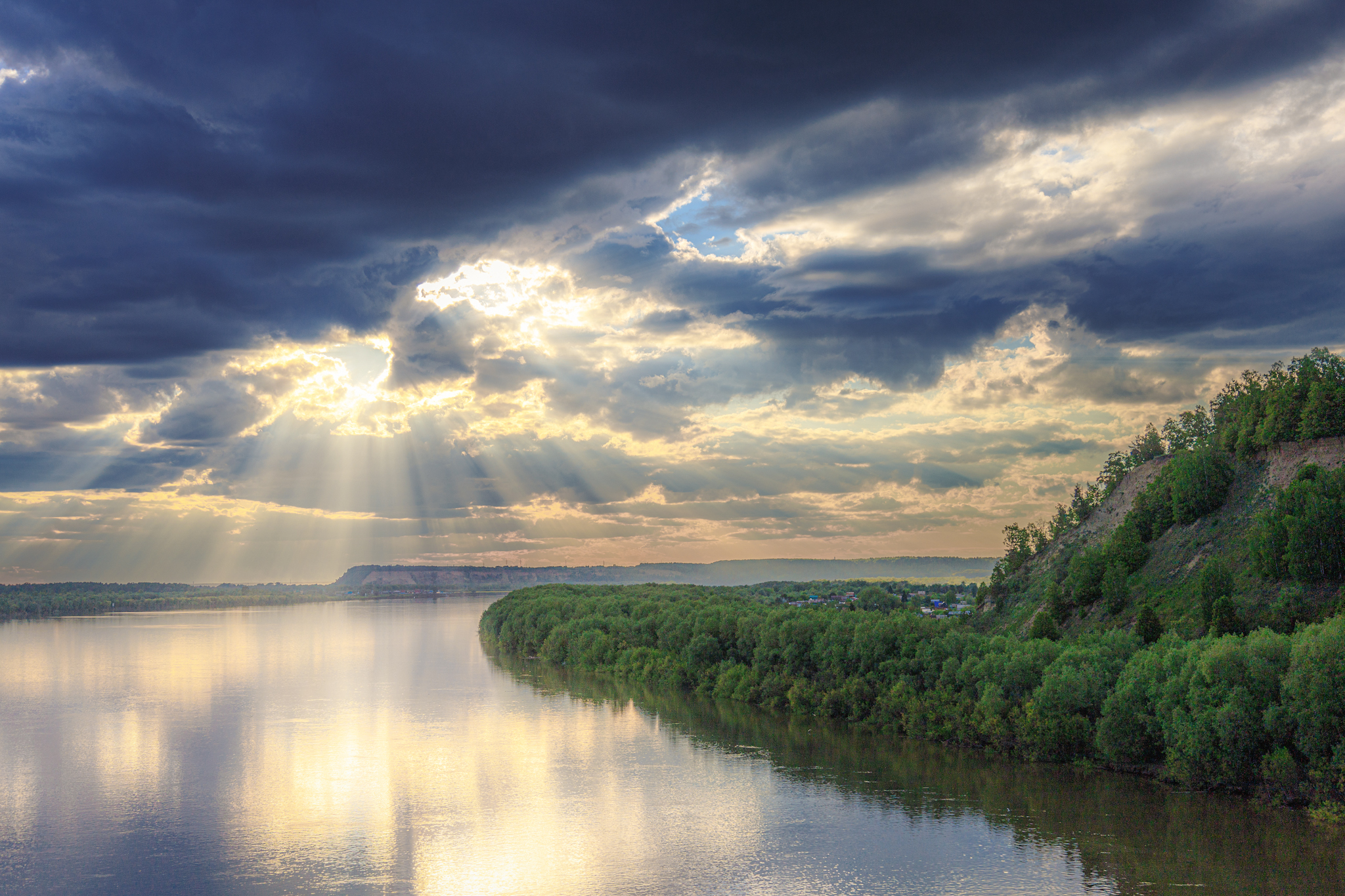 Sunset is like a fingerprint - everyone is unique in their own way! - My, Tobolsk, Landscape, Sunset, beauty of nature