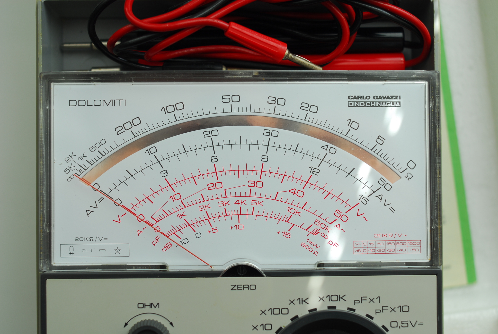 Multimeter Dolomiti 1970 - My, Electronics, Technics, Electrician, Multimeter, Measuring instruments, Italy, Story, Electricity, Longpost