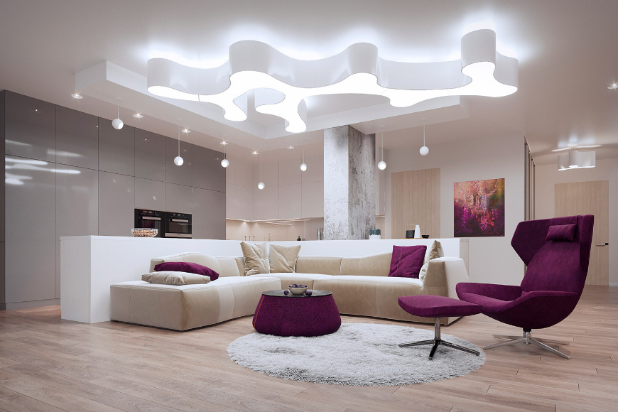 LOW CEILINGS AND 7 Tricks for Smart Lighting - Decor, Interior, Interior Design, Individual design, Lighting, Lighting Calculation, Longpost