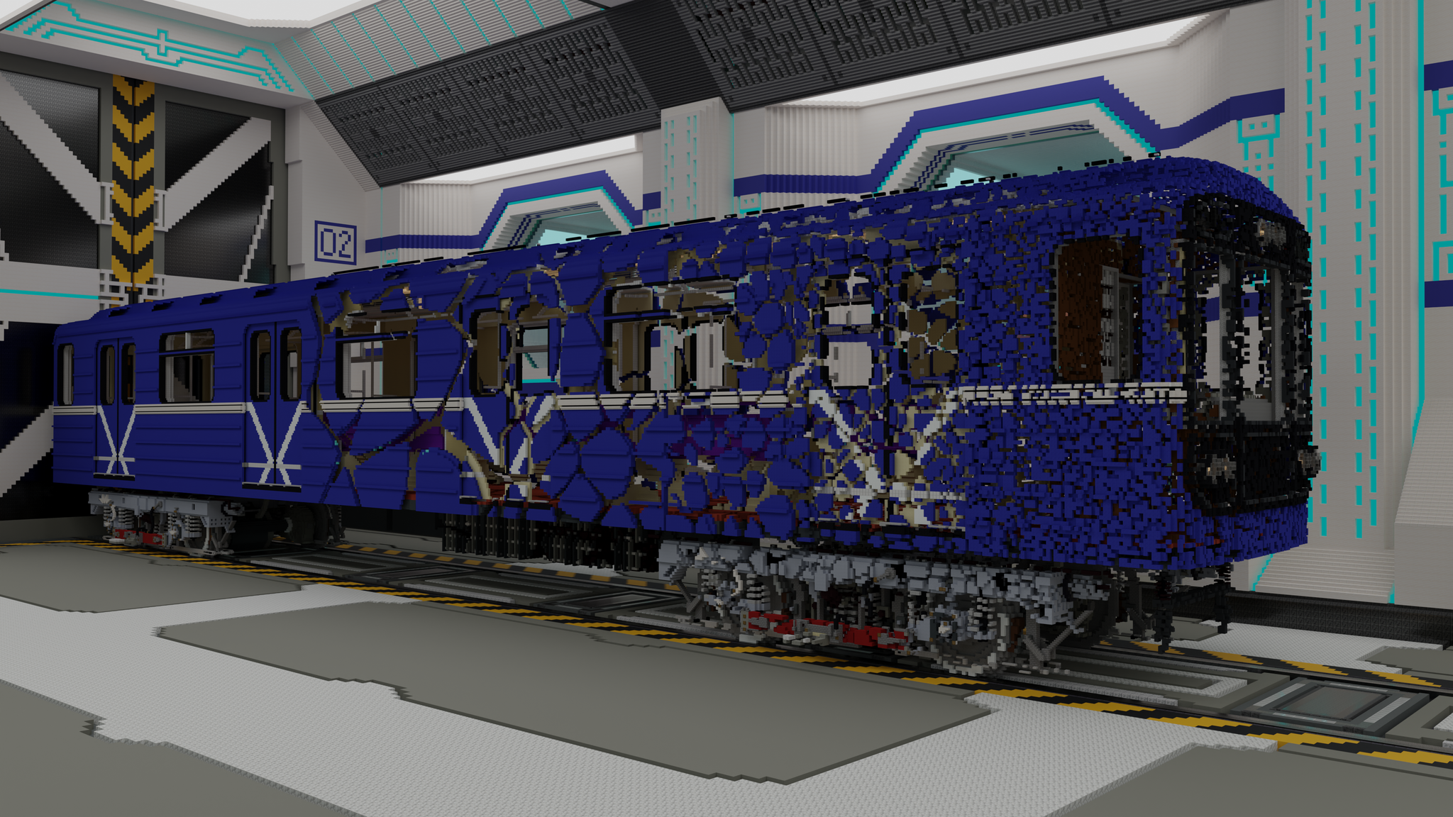 Steam train minecraft фото 108