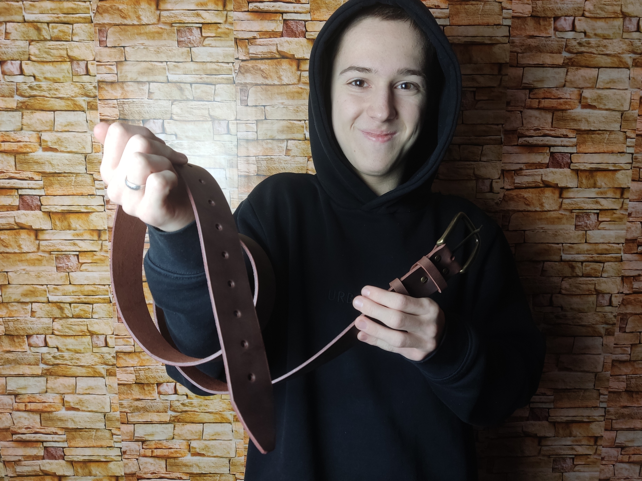 First goal accomplished! - My, Leather products, Workshop, Longpost