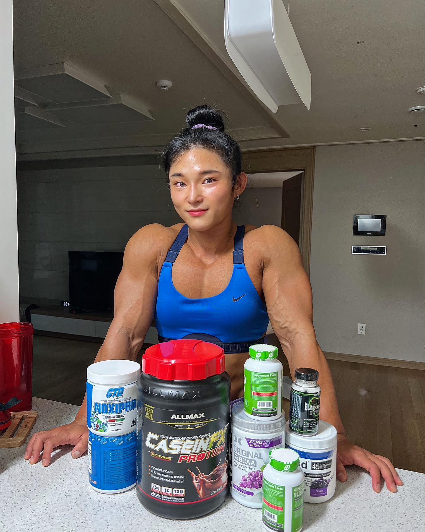 Eunhee Kang (@eheekang) - Eunhee Kang, Strong girl, Sleep-Sleep, Extreme muscles, Asian, The photo, Body-building, Bodybuilders, Sports girls, Girls, Video, Vertical video, Longpost