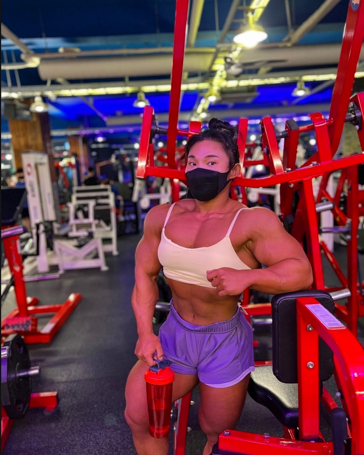 Eunhee Kang (@eheekang) - Eunhee Kang, Strong girl, Sleep-Sleep, Extreme muscles, Asian, The photo, Body-building, Bodybuilders, Sports girls, Girls, Video, Vertical video, Longpost