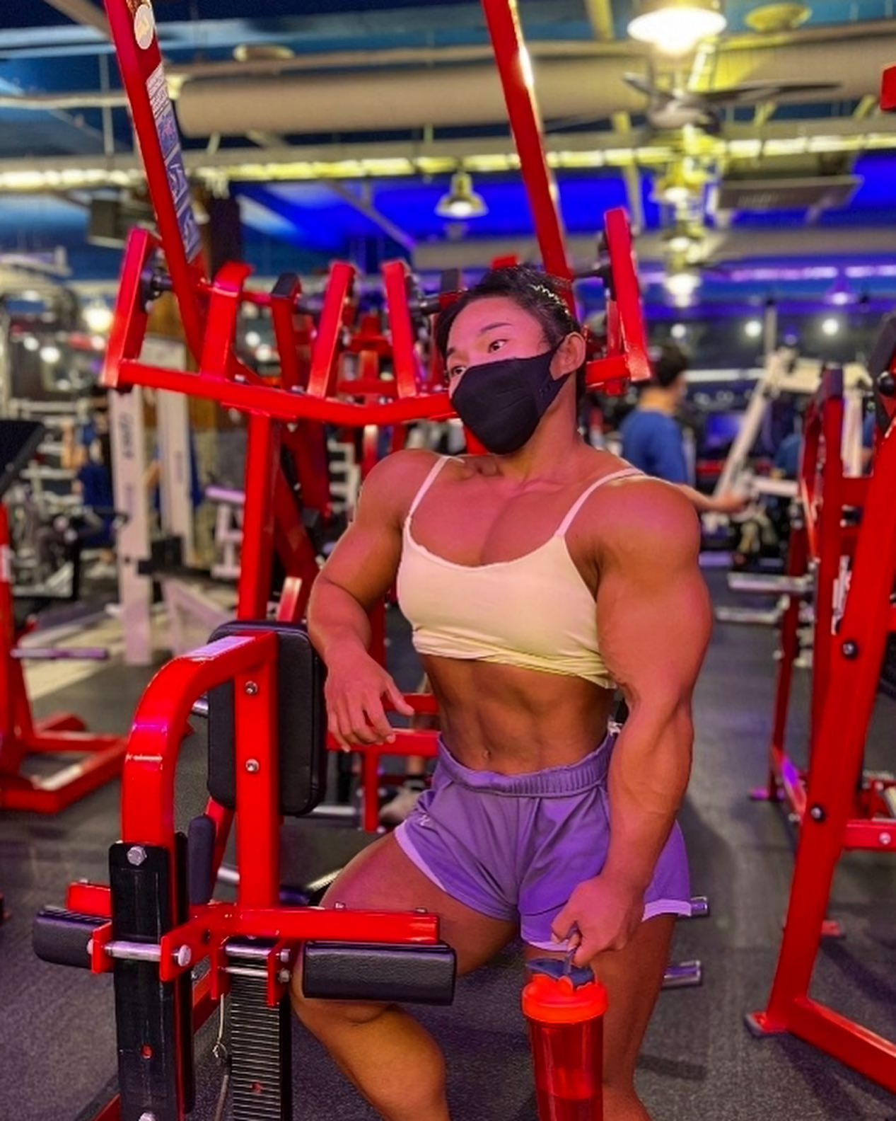 Eunhee Kang (@eheekang) - Eunhee Kang, Strong girl, Sleep-Sleep, Extreme muscles, Asian, The photo, Body-building, Bodybuilders, Sports girls, Girls, Video, Vertical video, Longpost