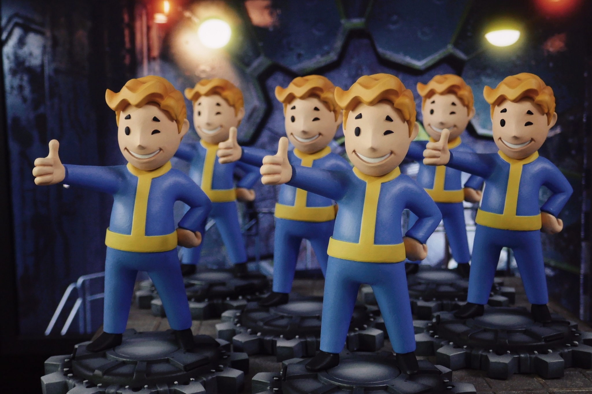 Vault-boy figures are ready - My, Gamers, Handmade, Computer games, Games, Fallout, Fallout 4, Fallout: New Vegas, Figurines, Sculpture, Asylum, Game art, Art, Longpost