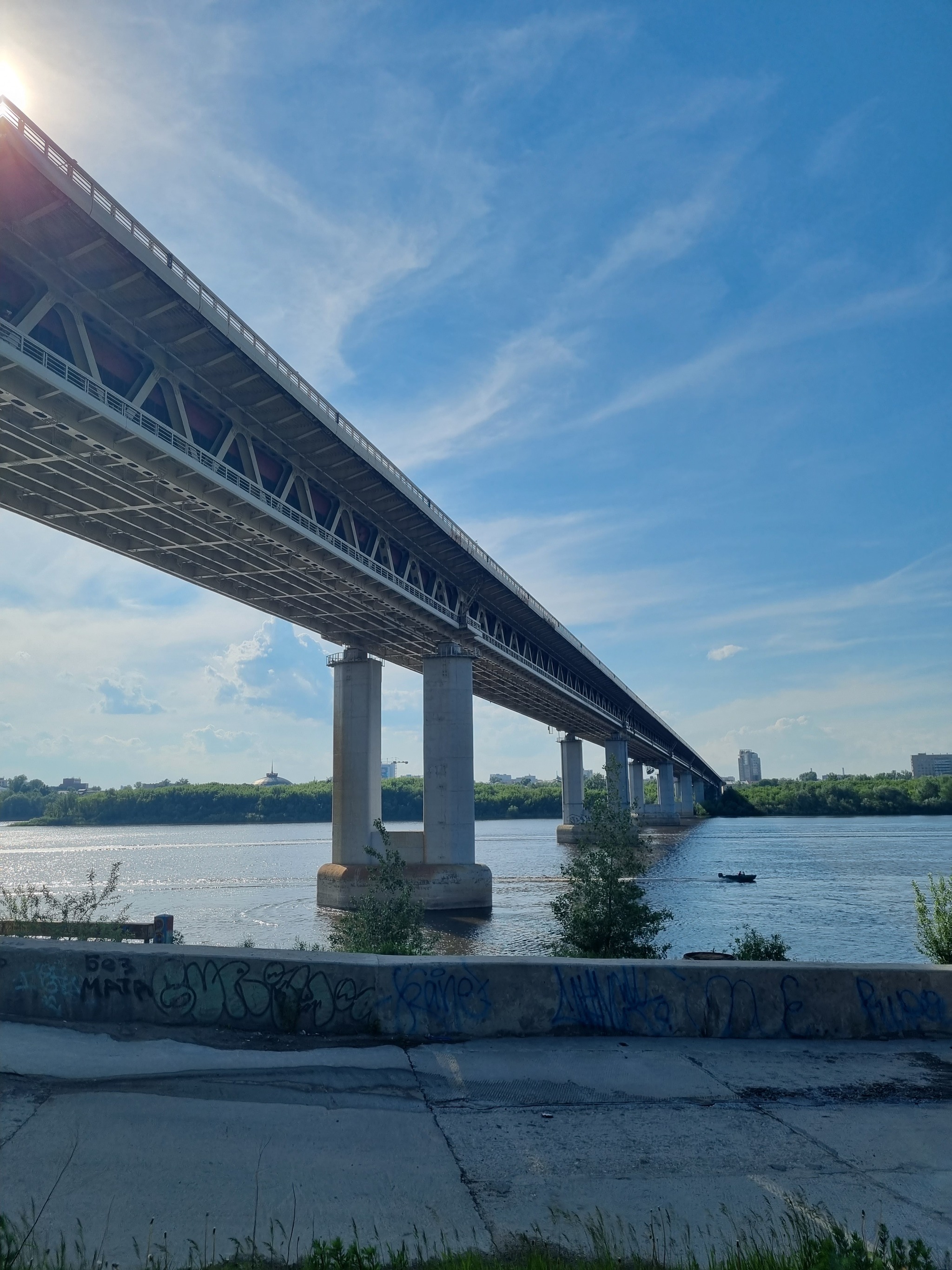 Route of three bridges... - My, Bike ride, A bike, Longpost, Nizhny Novgorod