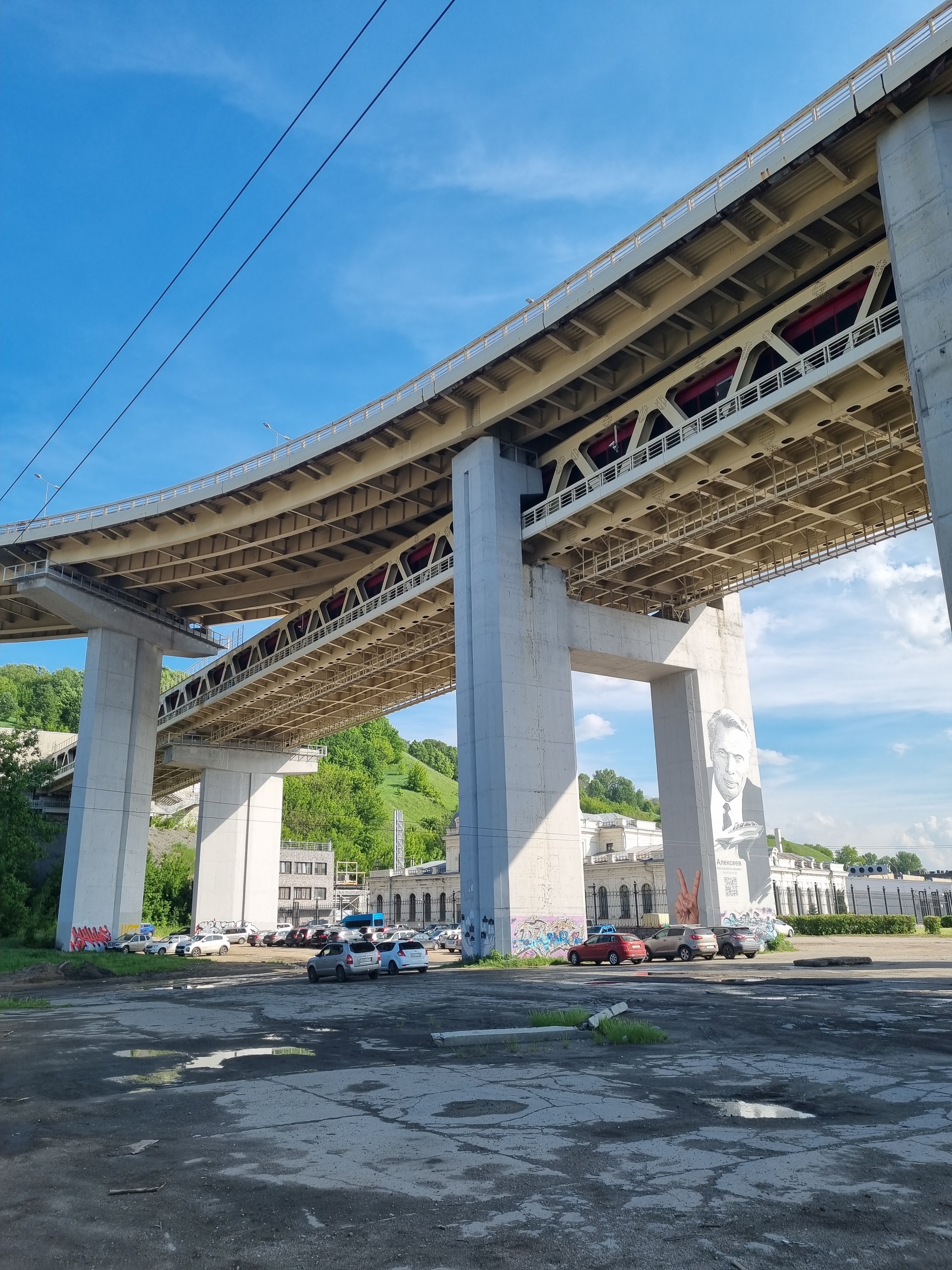 Route of three bridges... - My, Bike ride, A bike, Longpost, Nizhny Novgorod