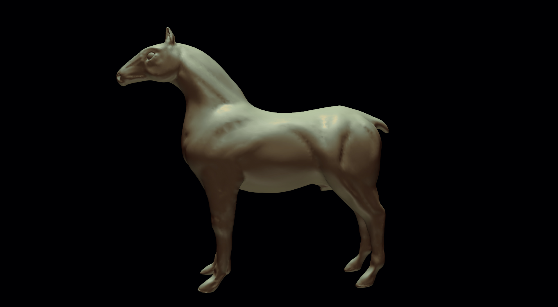 I made a horse (in Sculptris) - My, Sculptris, Horses, Longpost