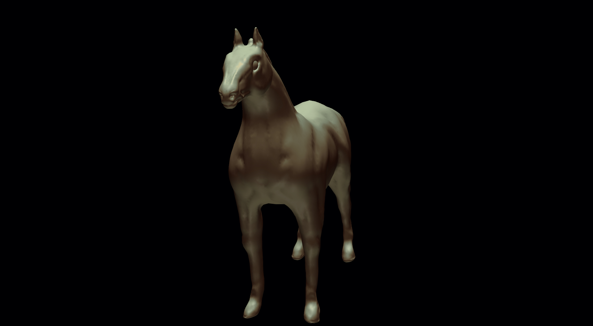 I made a horse (in Sculptris) - My, Sculptris, Horses, Longpost