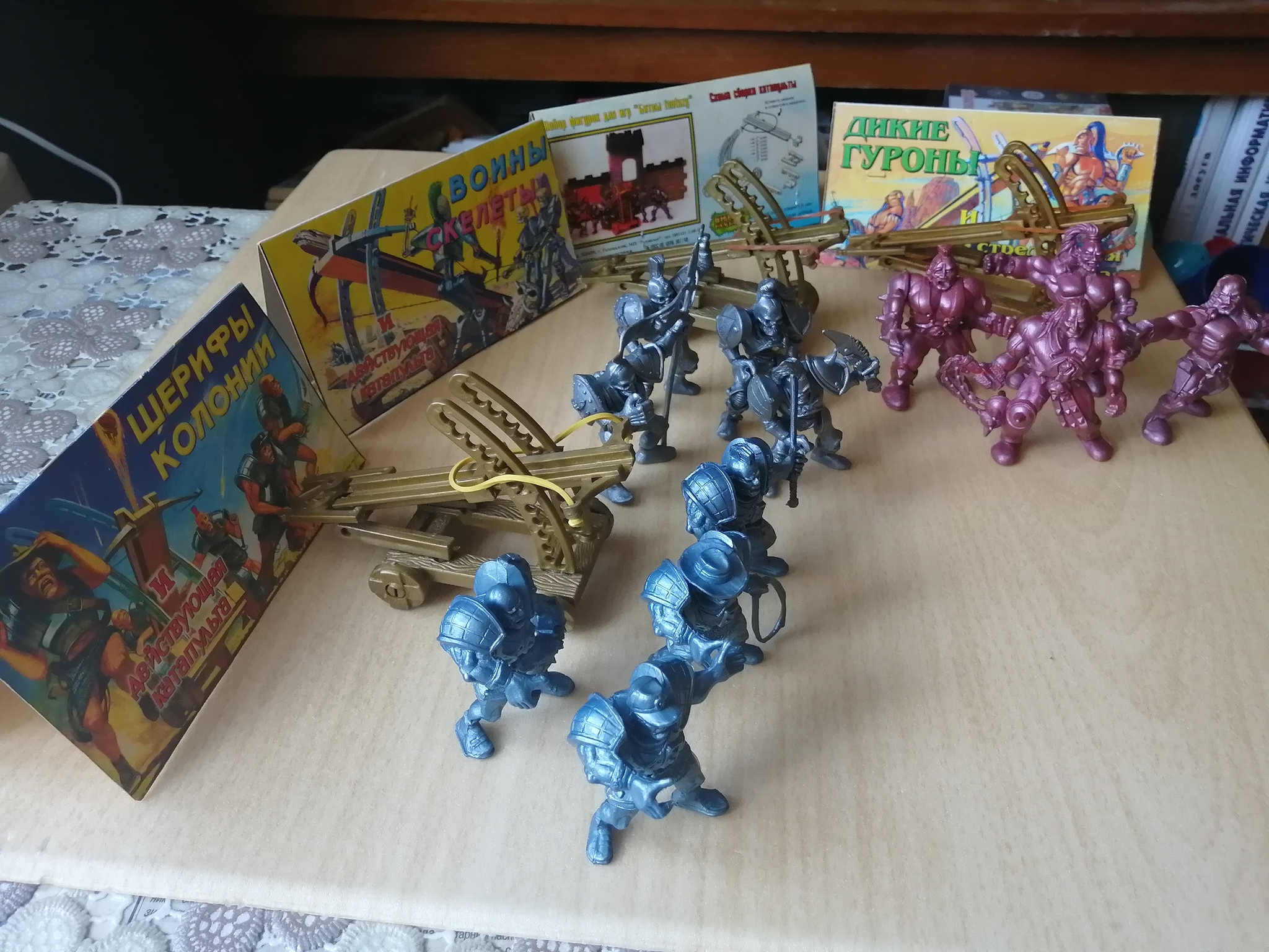 Thank you for a happy childhood (youth) part 1. Company Technolog and Battles of Fantasy - My, Collection, Nostalgia, 90th, Collecting, Childhood of the 90s, Childhood memories, 2000s, Toy soldiers, Longpost