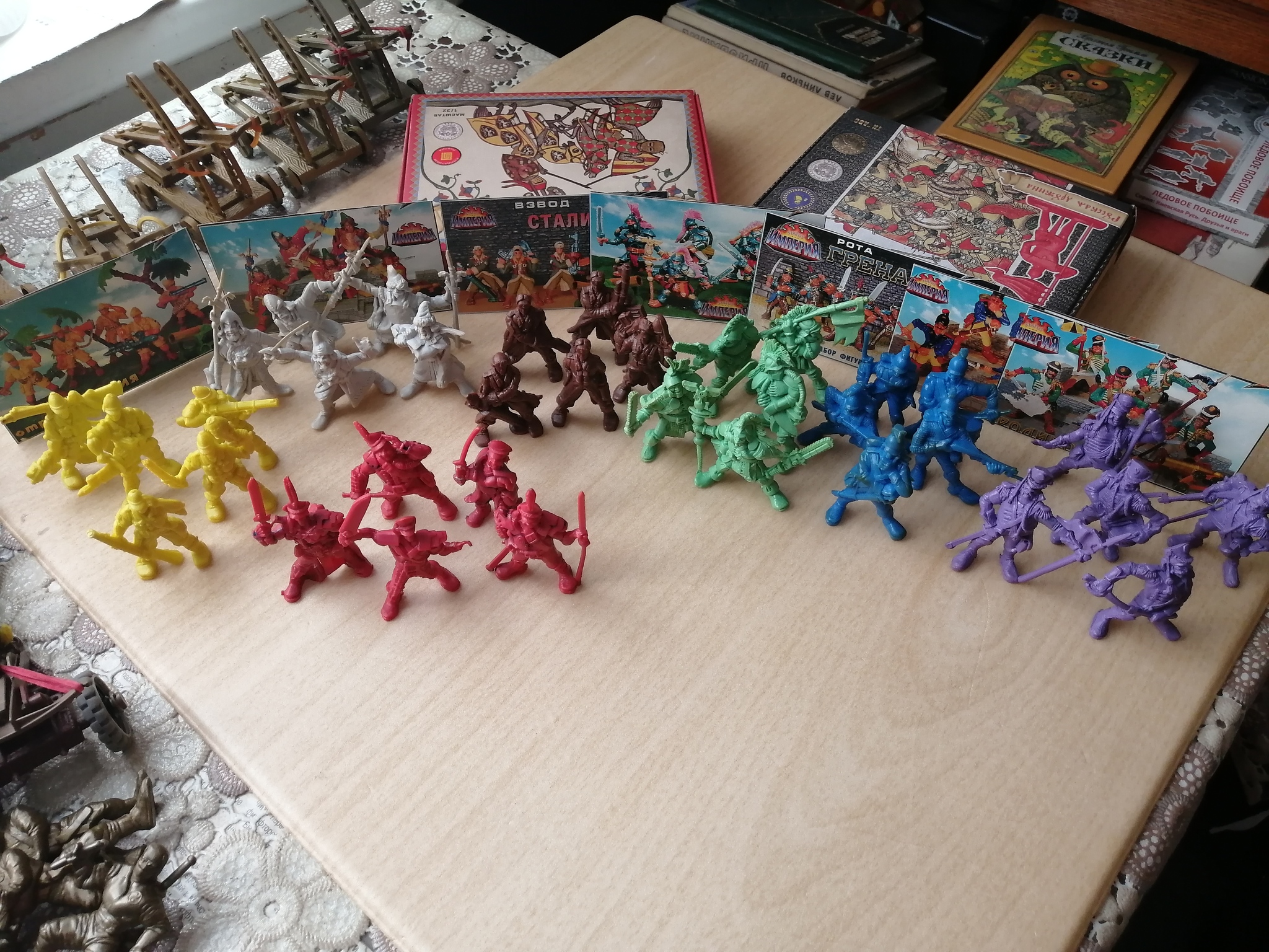 Thank you for a happy childhood (youth) part 1. Company Technolog and Battles of Fantasy - My, Collection, Nostalgia, 90th, Collecting, Childhood of the 90s, Childhood memories, 2000s, Toy soldiers, Longpost