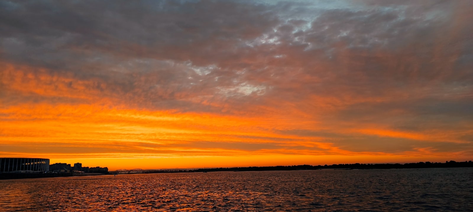 Gentle Lower - My, Sunset, Nizhny Novgorod, Photo on sneaker, Longpost