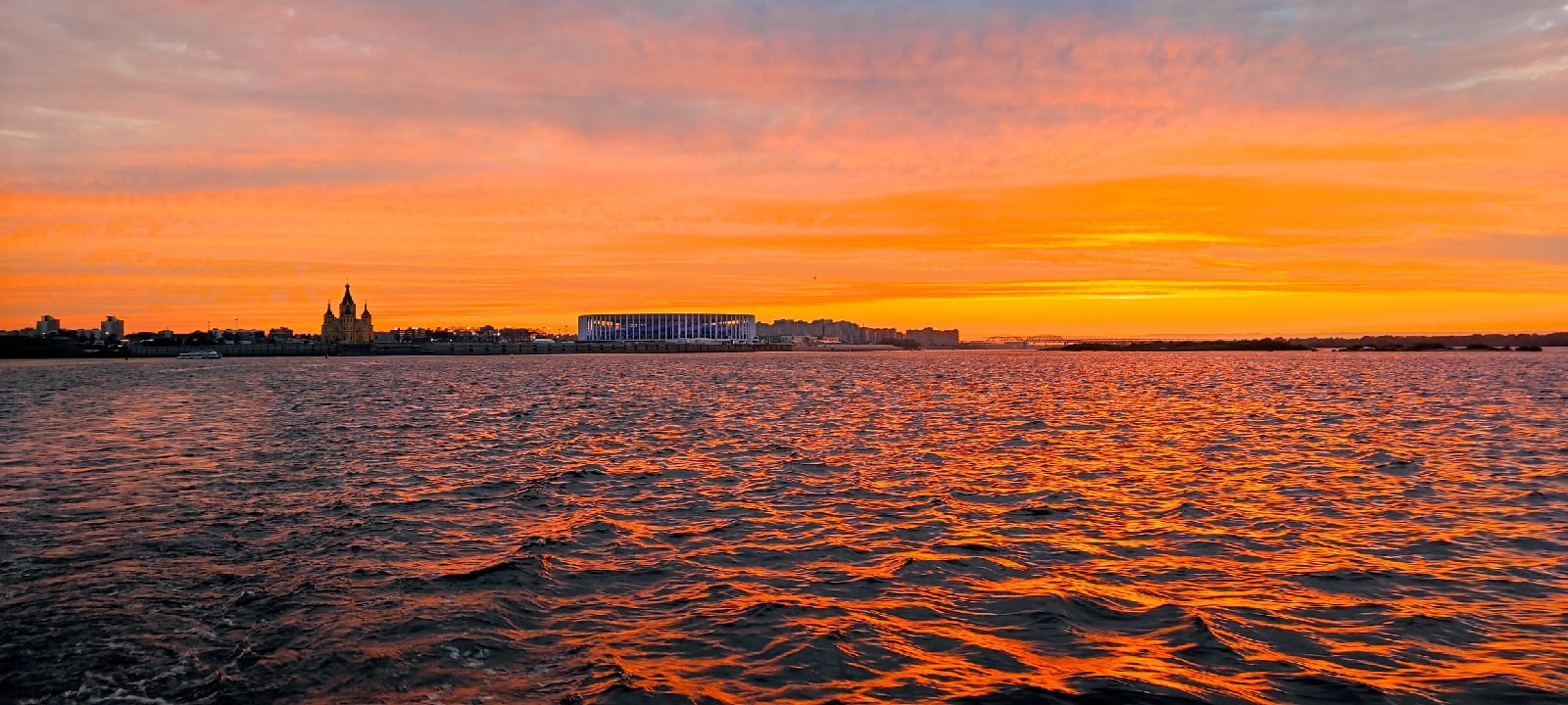 Gentle Lower - My, Sunset, Nizhny Novgorod, Photo on sneaker, Longpost