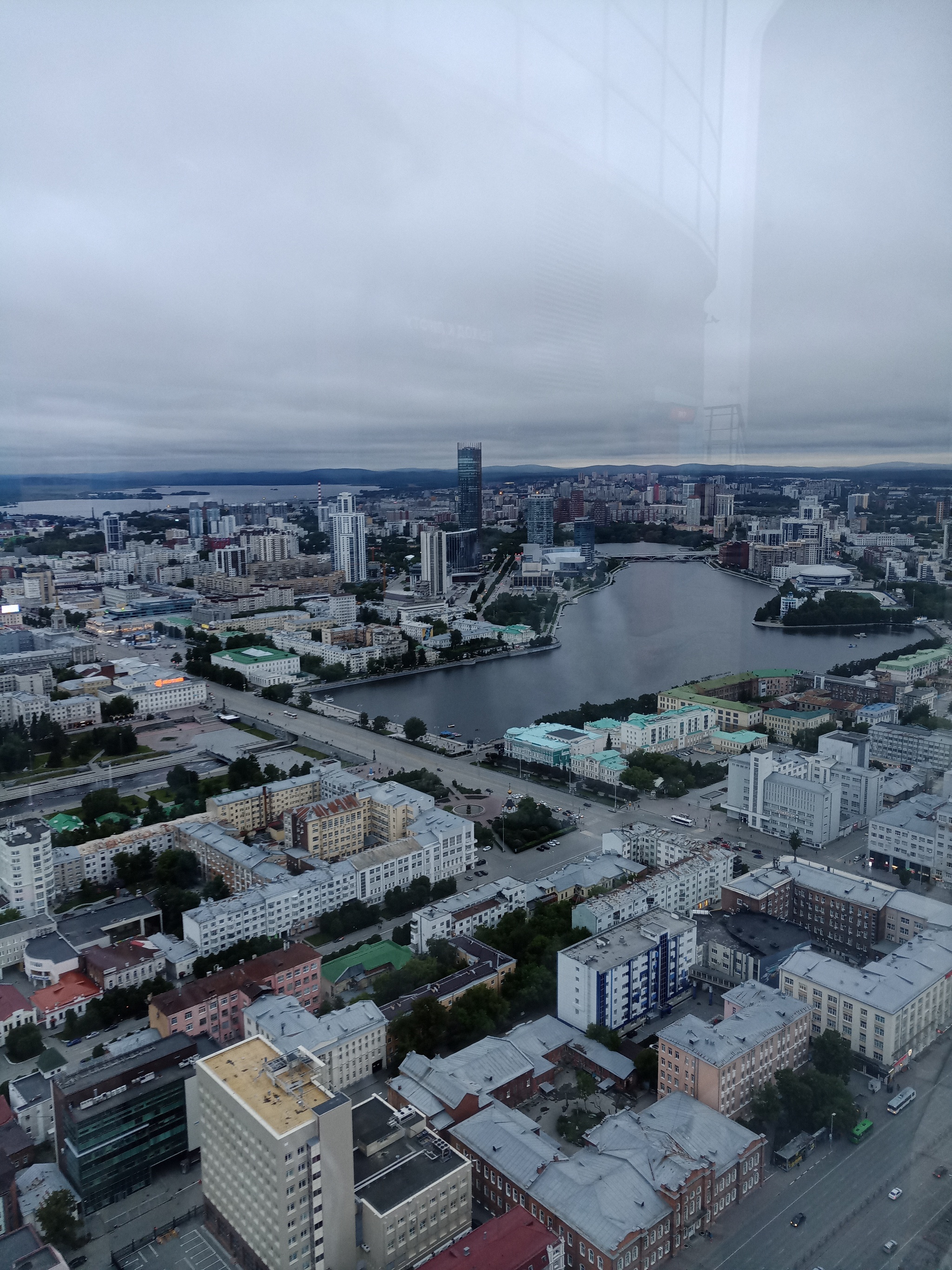 Yekaterinburg from the 52nd floor - My, Yekaterinburg, City from the roof, Travel across Russia, Longpost