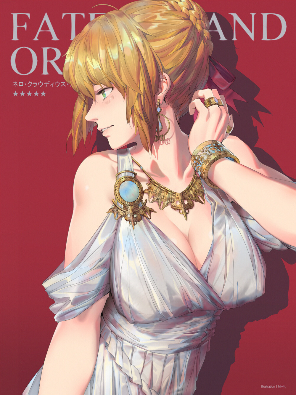 Miv4t Art - Art, Artstation, Anime, Fate, Nero claudius, Original character, Anime art, M4 Miv4t, Longpost