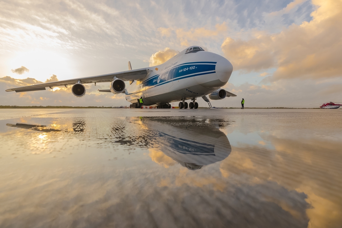 One-Two-Four - My, Sakhalin, Airplane, An-124 Ruslan, Okb Antonova, Longpost